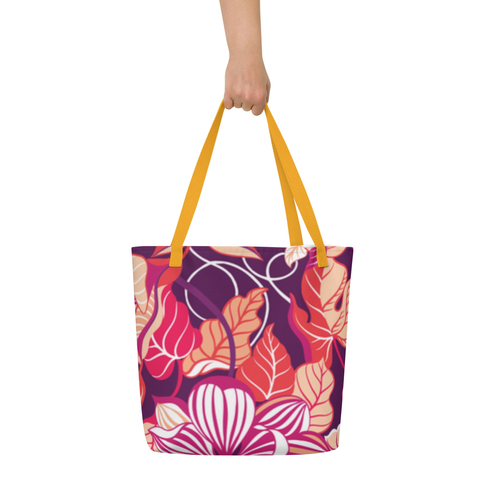 Anacotte Vivid Floral 44lbs Max Tote Bag