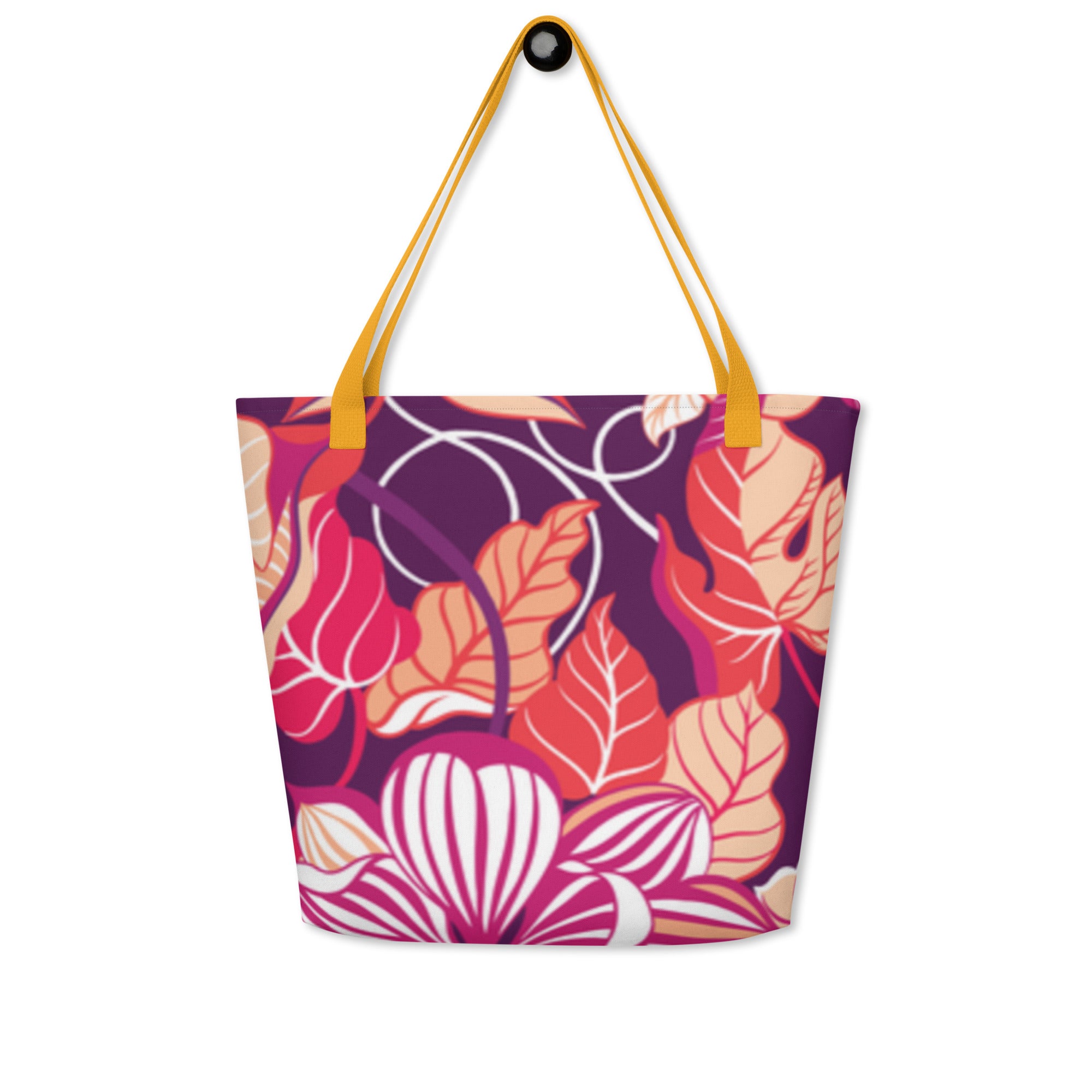 Anacotte Vivid Floral 44lbs Max Tote Bag