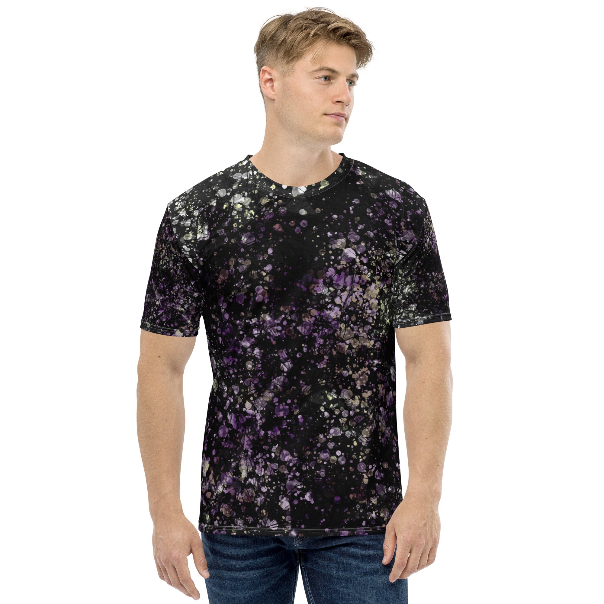 Anacotte Ultra-comfort Hidden Floral Men's Crew Neck T-Shirt