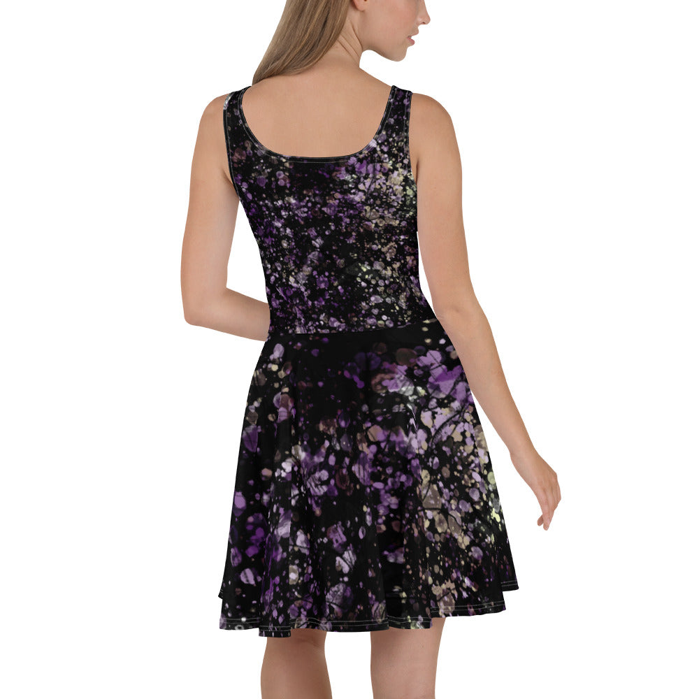 Anacotte Women's Hidden Floral Knit Skirt Dress