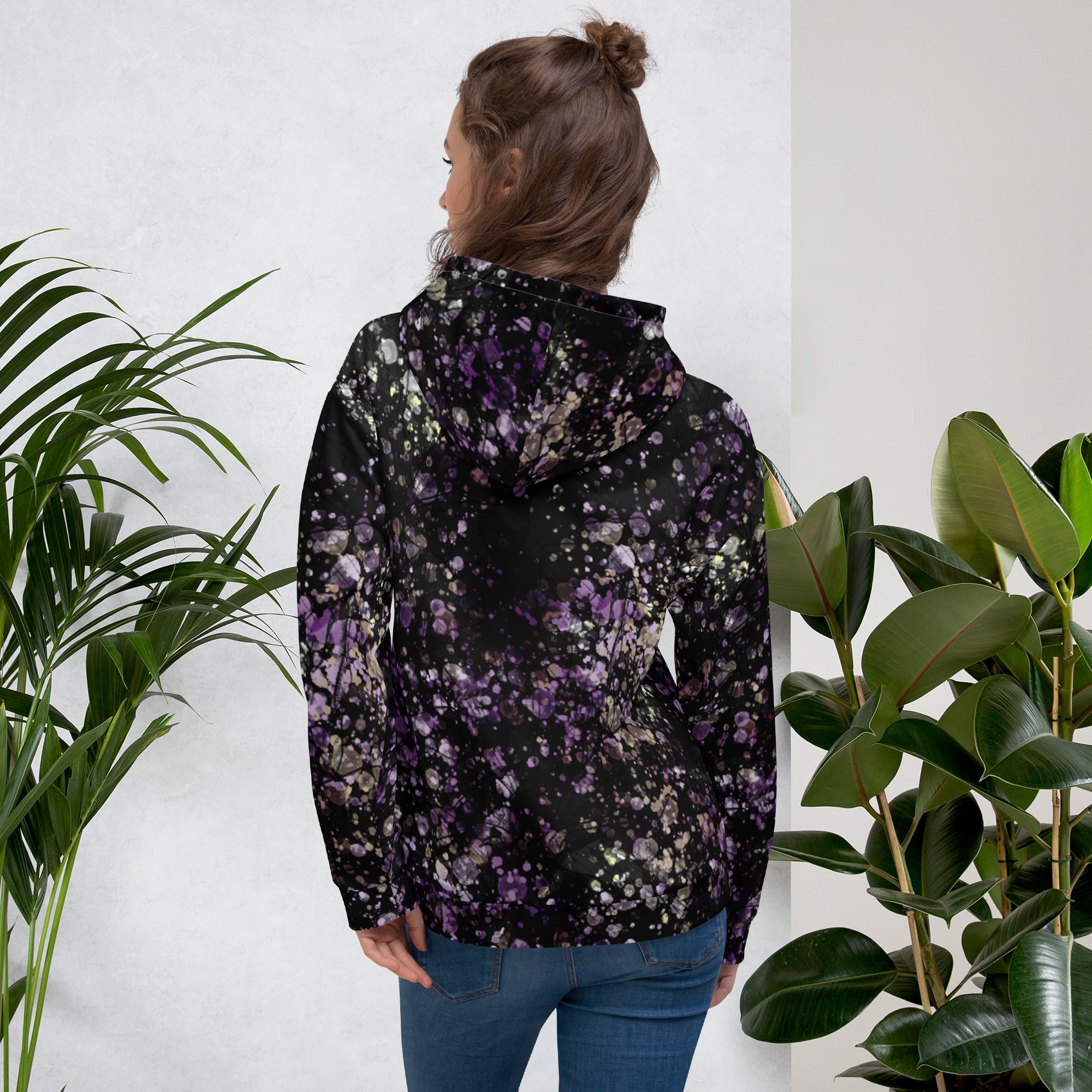 Anacotte Women Hidden Floral Print hoodies