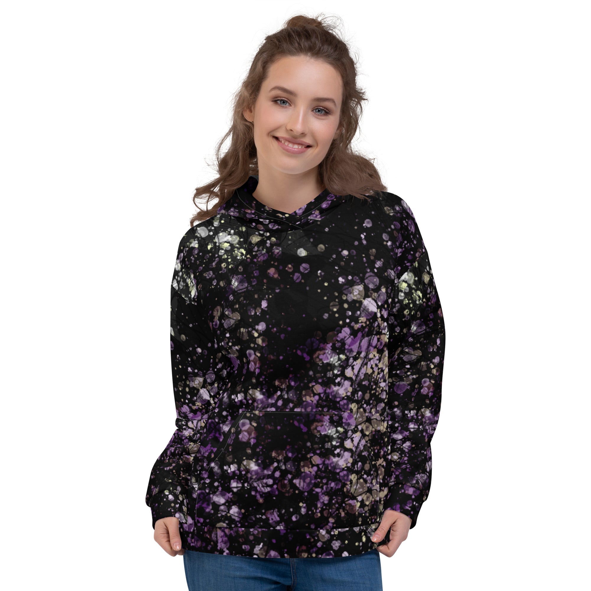 Anacotte Women Hidden Floral Print hoodies