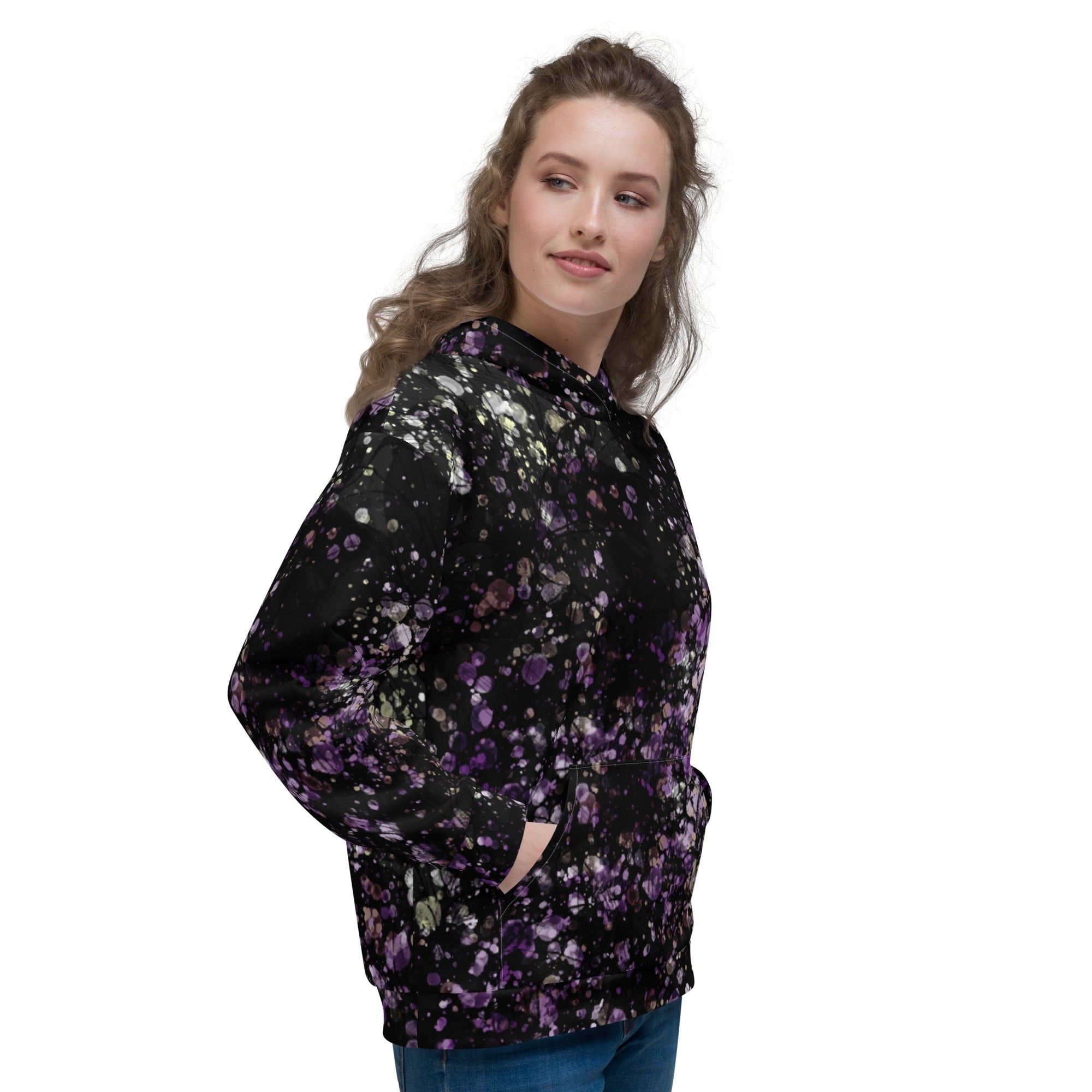 Anacotte Women Hidden Floral Print hoodies