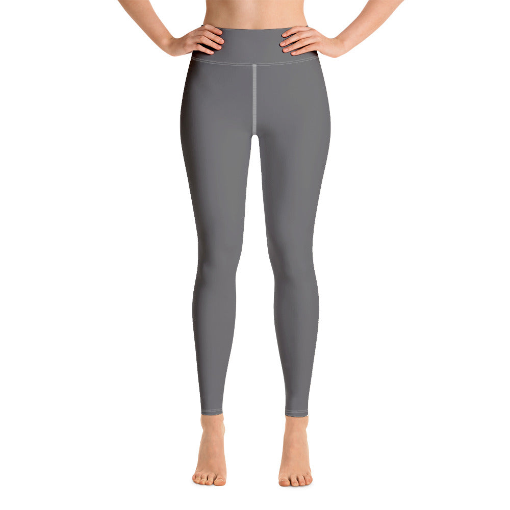 Gray Anacotte High Waisted Tight Heather Yoga Leggings