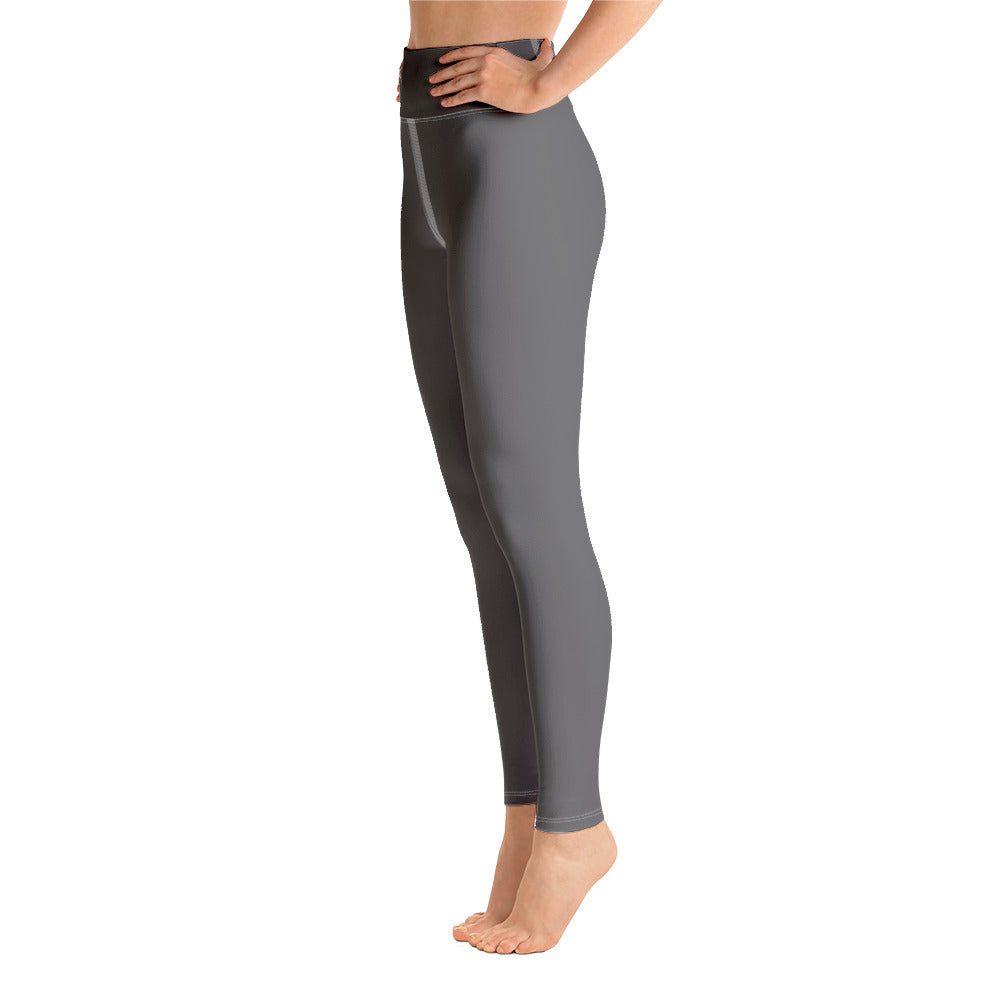 Gray Anacotte High Waisted Tight Heather Yoga Leggings