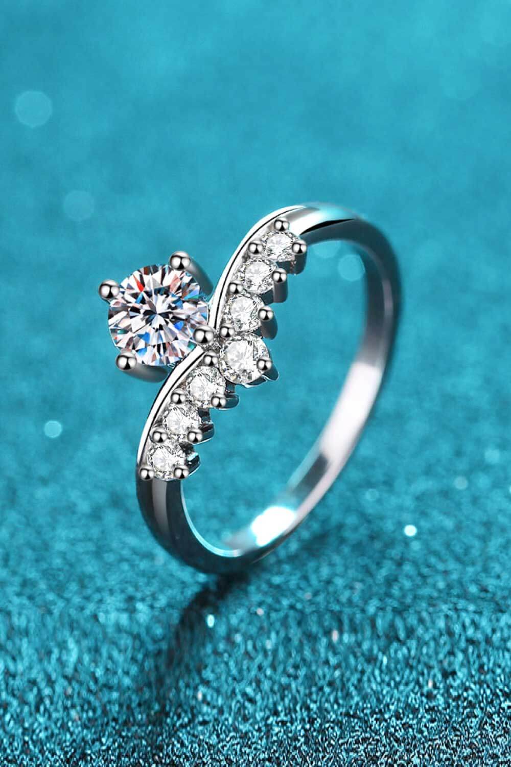 Moissanite Ring