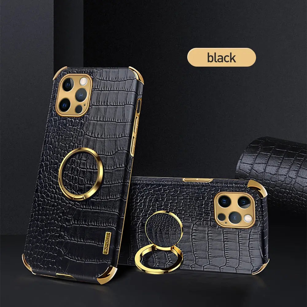 iPhone 14 Anacotte Car Magnetic Holder Ring Shockproof Coque iPhone case Anacotte
