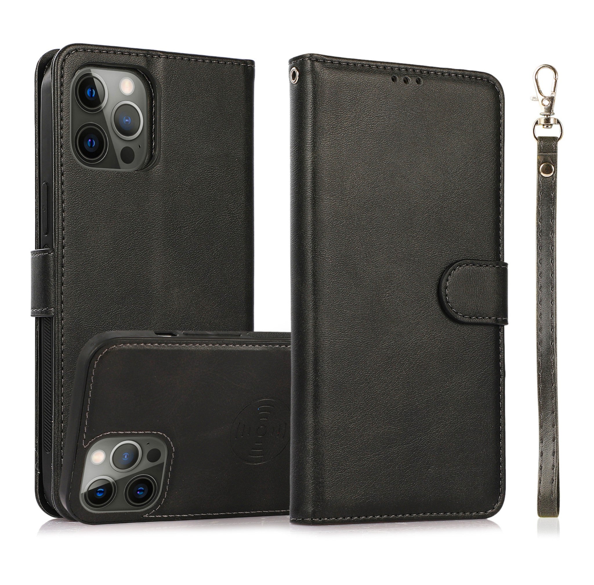 iPhone14 mobile phone sleeve two-in-one suitable for Apple 12 protective sleeve split XS MAX wallet-style flip leather case Anacotte