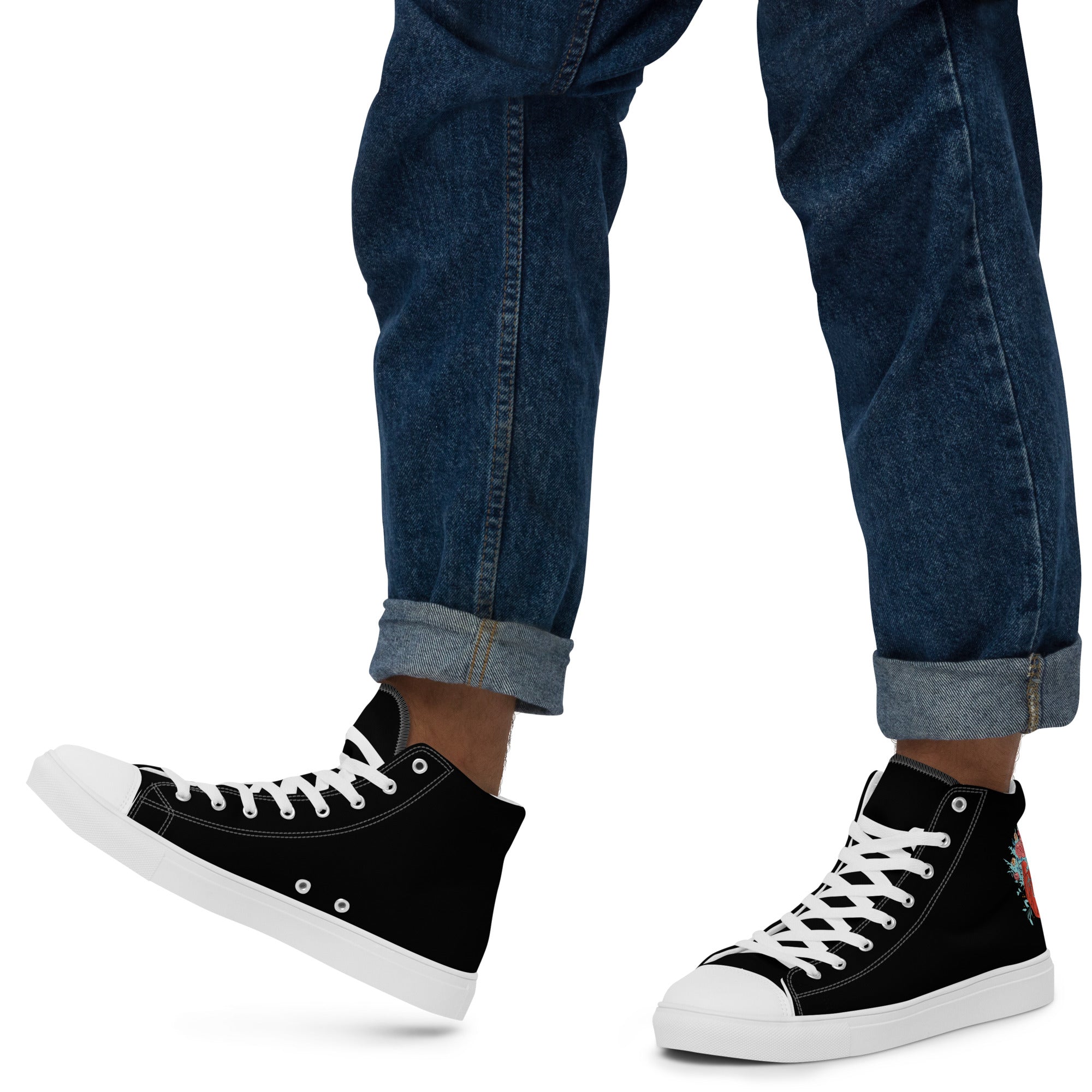 Anacotte Men’s high top canvas shoes