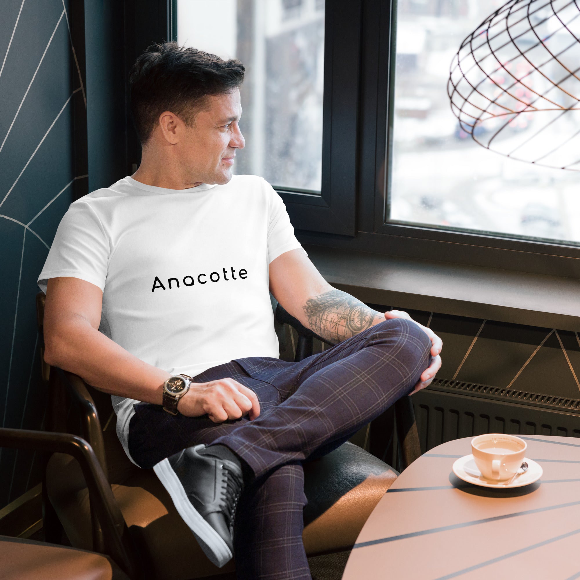 Anacotte Men's Premium Cotton T-Shirt - Ultimate Comfort and Style