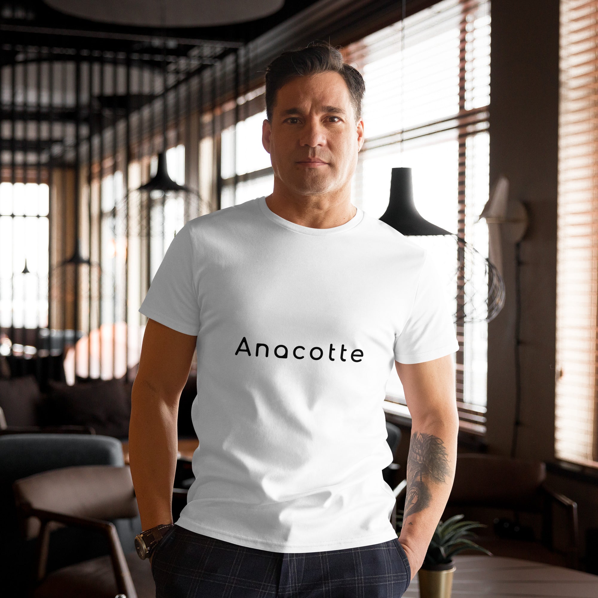 Anacotte Men's Premium Cotton T-Shirt - Ultimate Comfort and Style