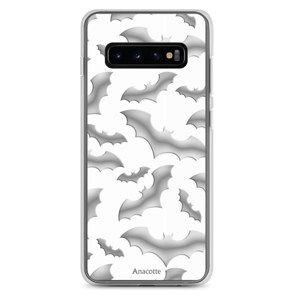 Samsung Case Halloween Bat White Anacotte