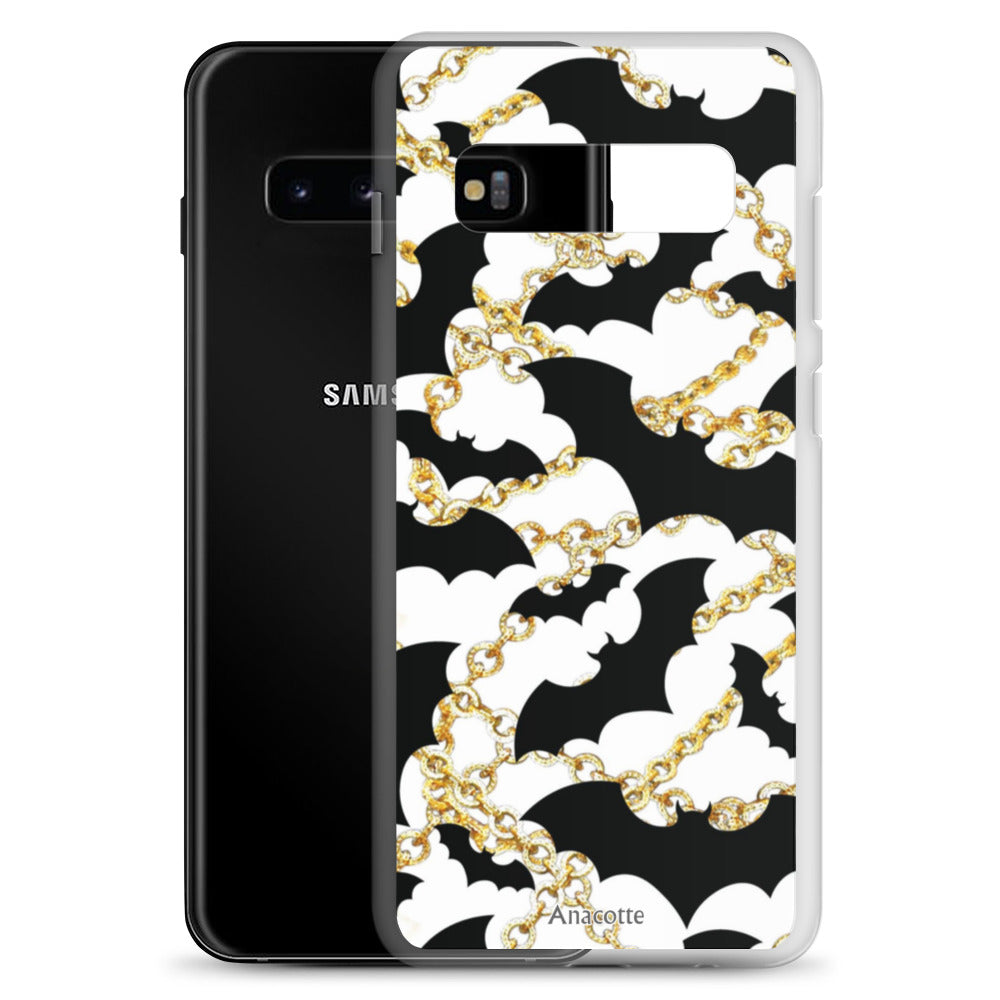 Samsung Case Halloween Bat Chain Anacotte