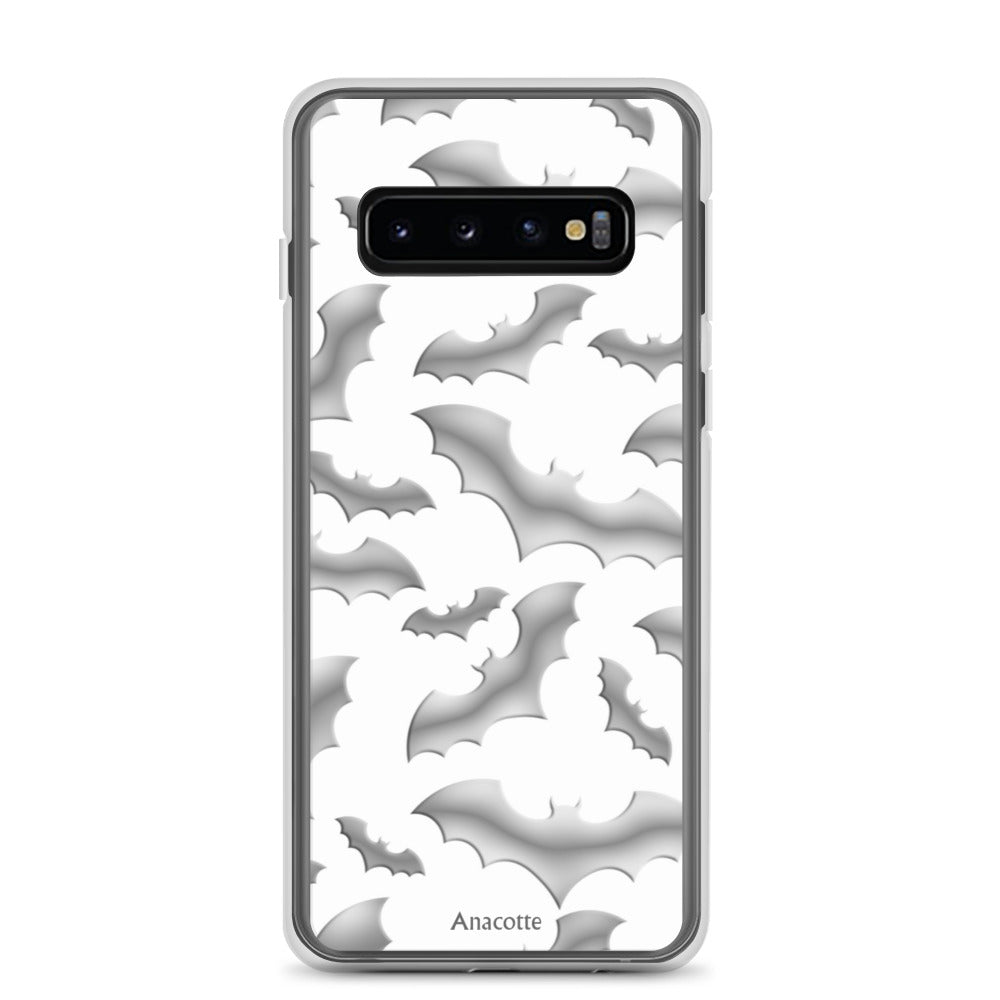 Samsung Case Halloween Bat White Anacotte