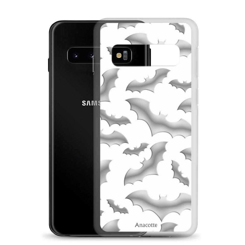 Samsung Case Halloween Bat White Anacotte