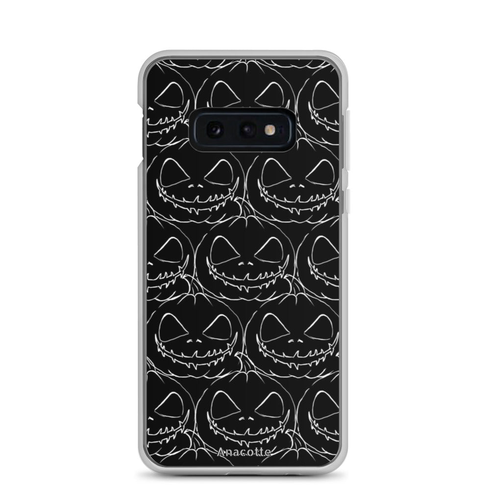 Samsung Case Halloween Black pumpkin Anacotte