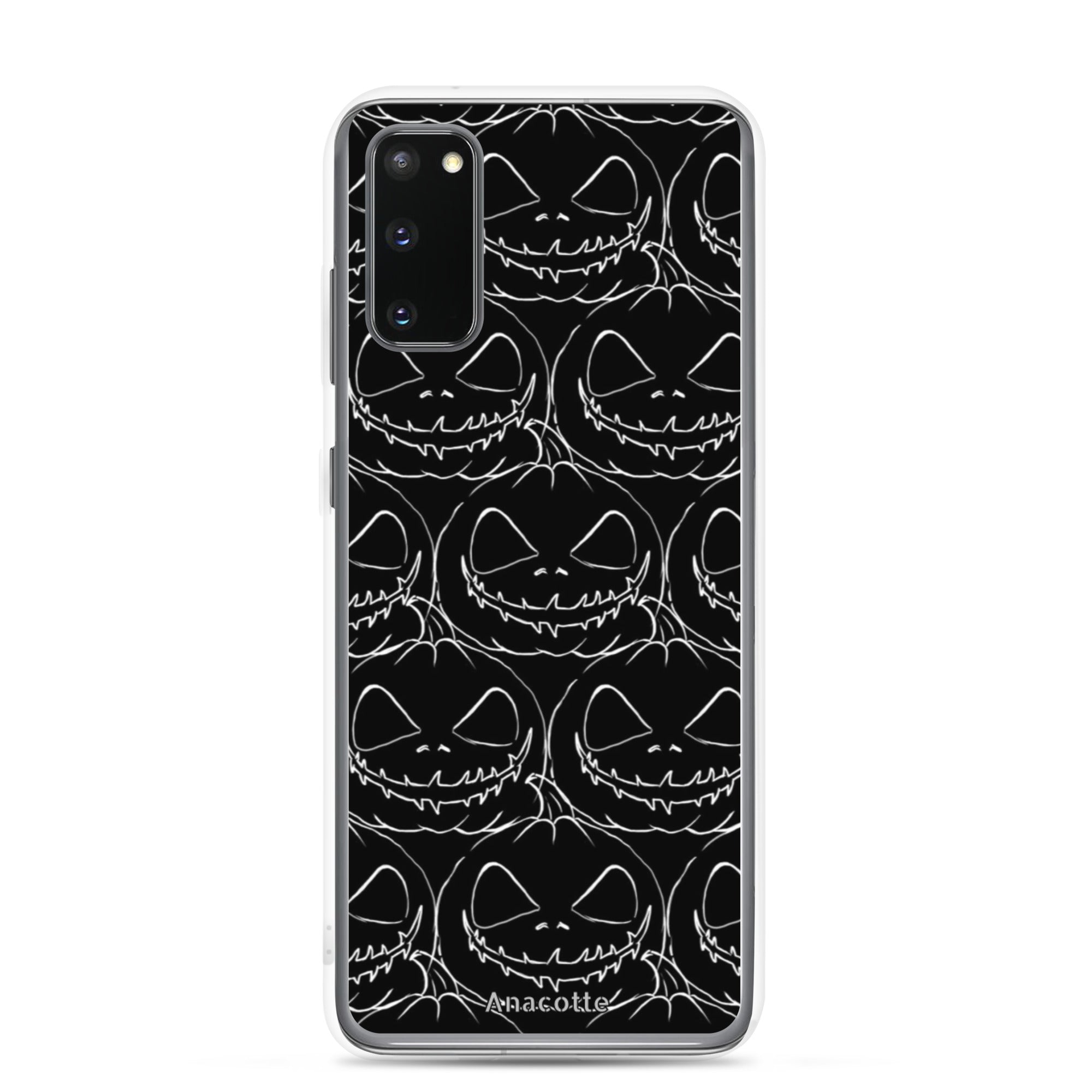 Samsung Case Halloween Black pumpkin Anacotte