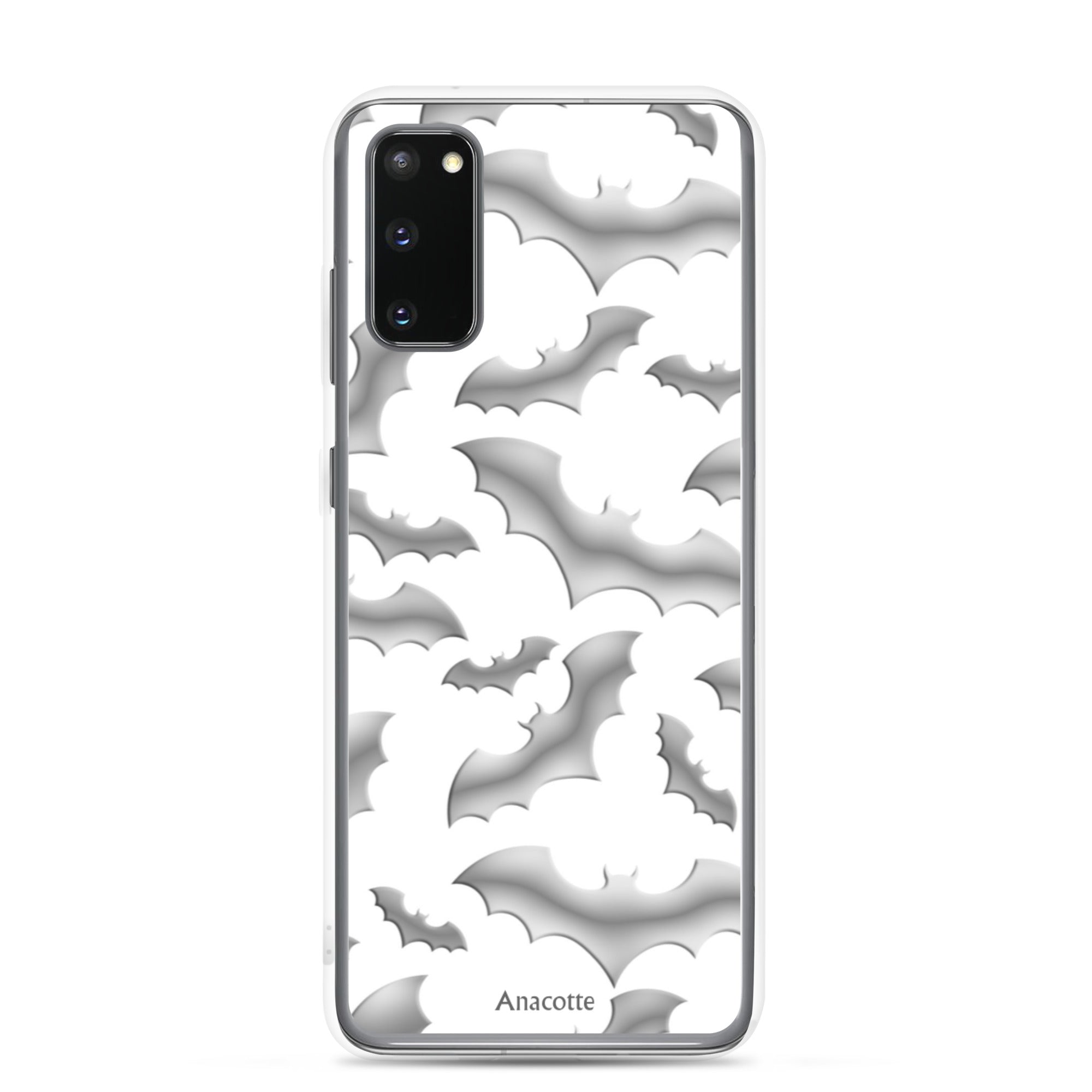 Samsung Case Halloween Bat White Anacotte