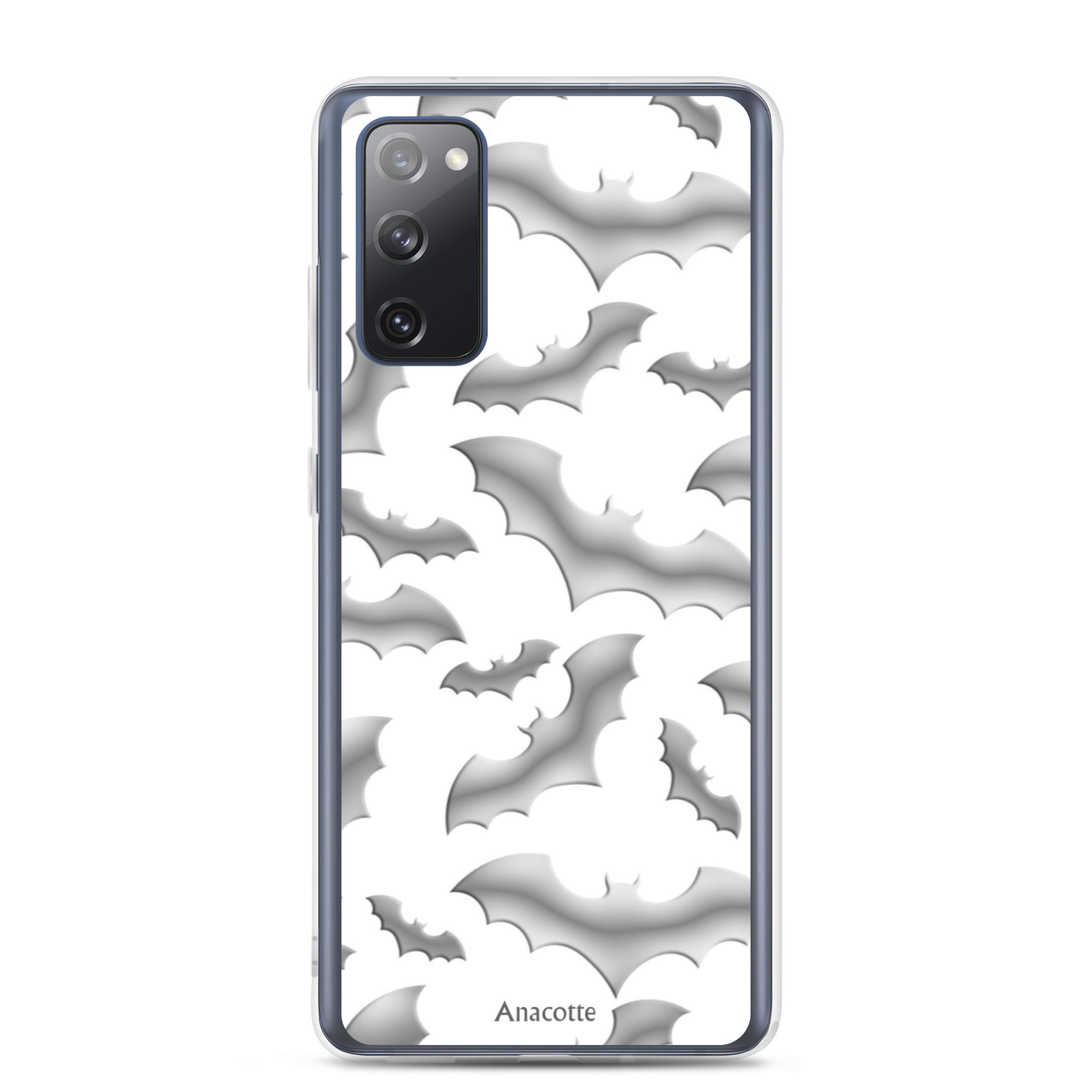 Samsung Case Halloween Bat White Anacotte