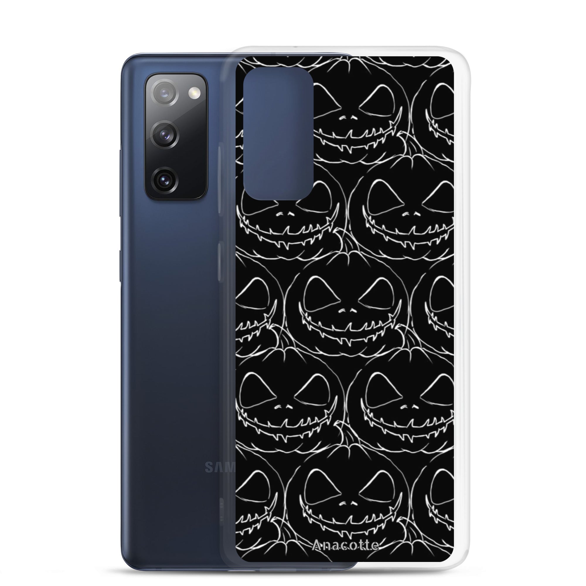 Samsung Case Halloween Black pumpkin Anacotte