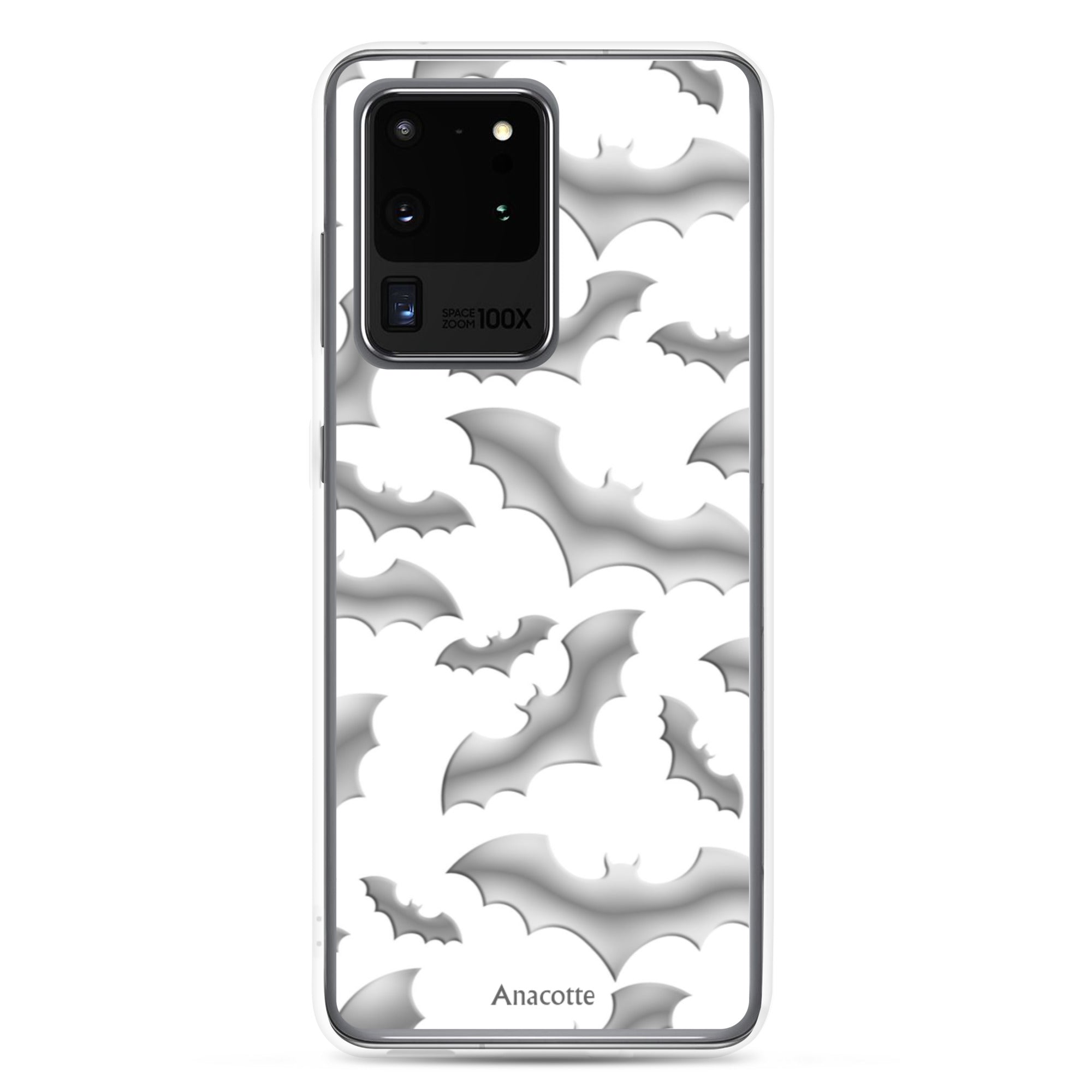 Samsung Case Halloween Bat White Anacotte