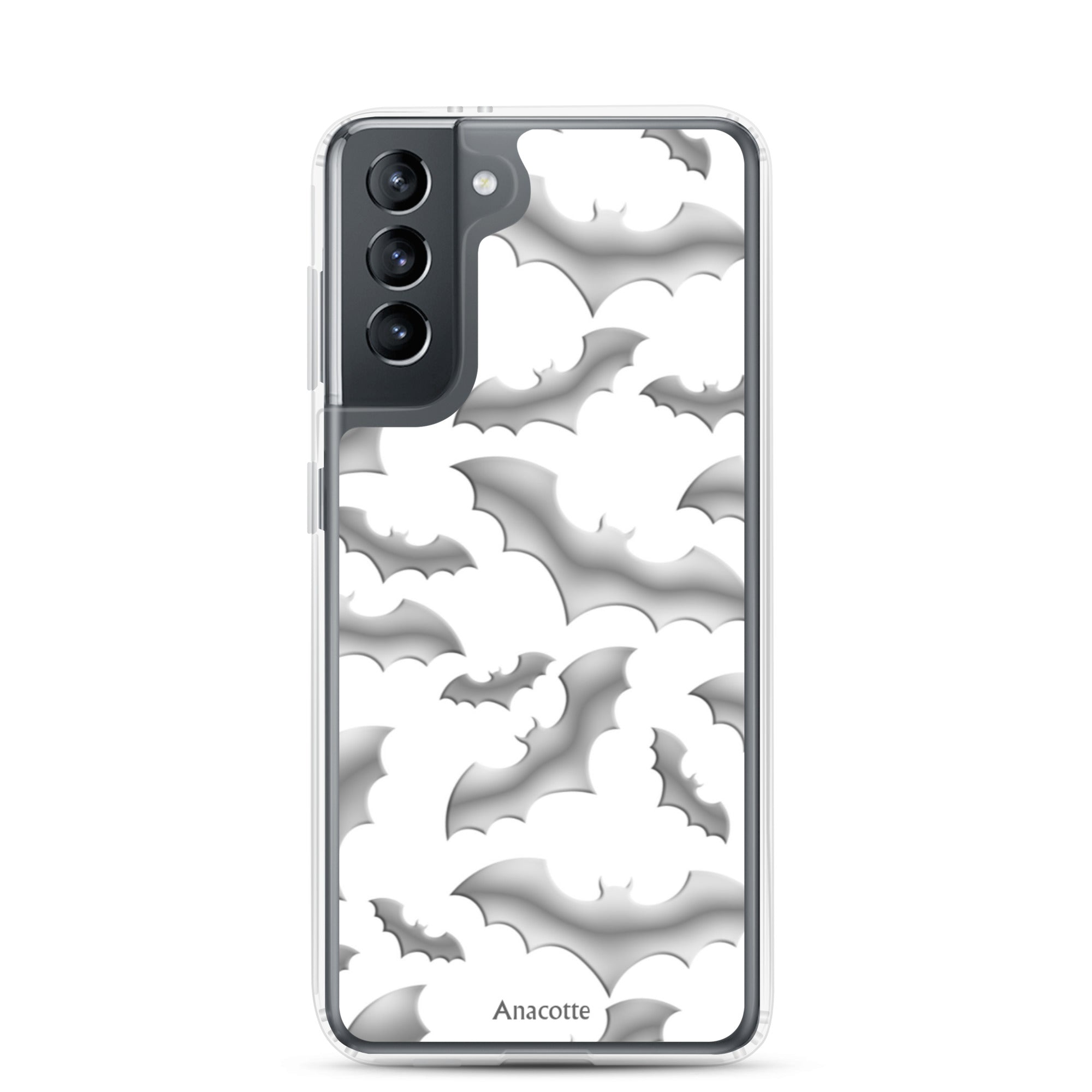 Samsung Case Halloween Bat White Anacotte