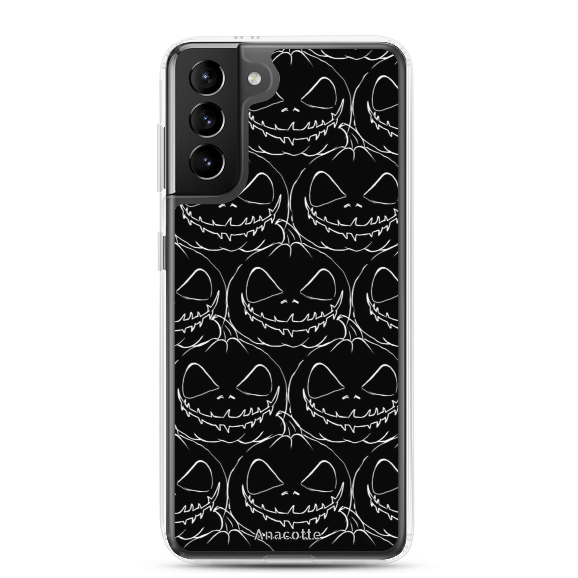 Samsung Case Halloween Black pumpkin Anacotte