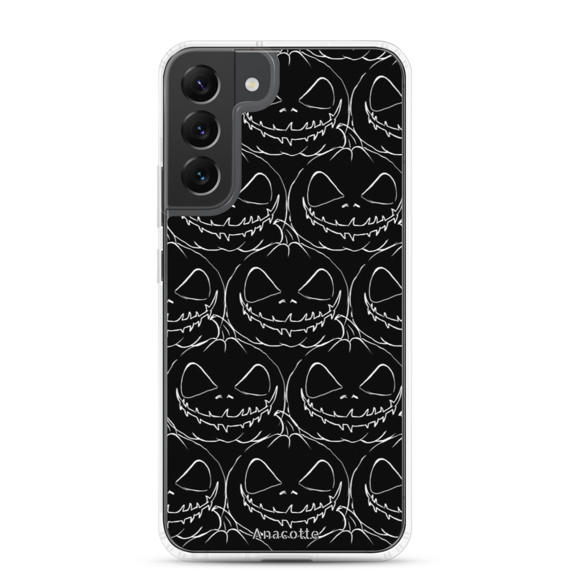 Samsung Case Halloween Black pumpkin Anacotte