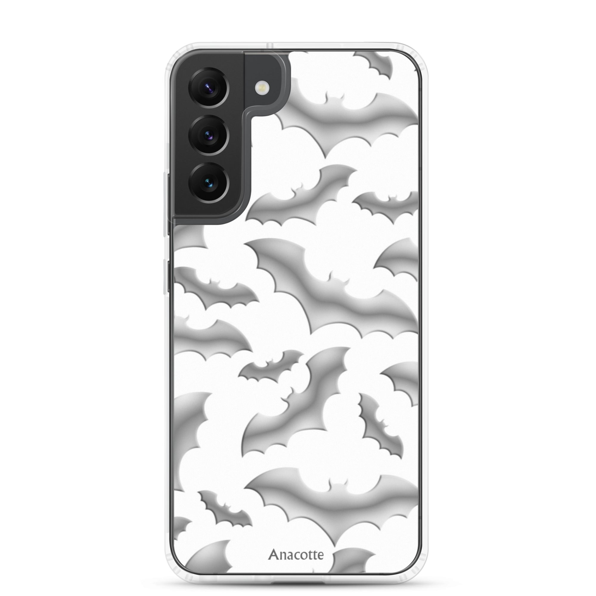 Samsung Case Halloween Bat White Anacotte