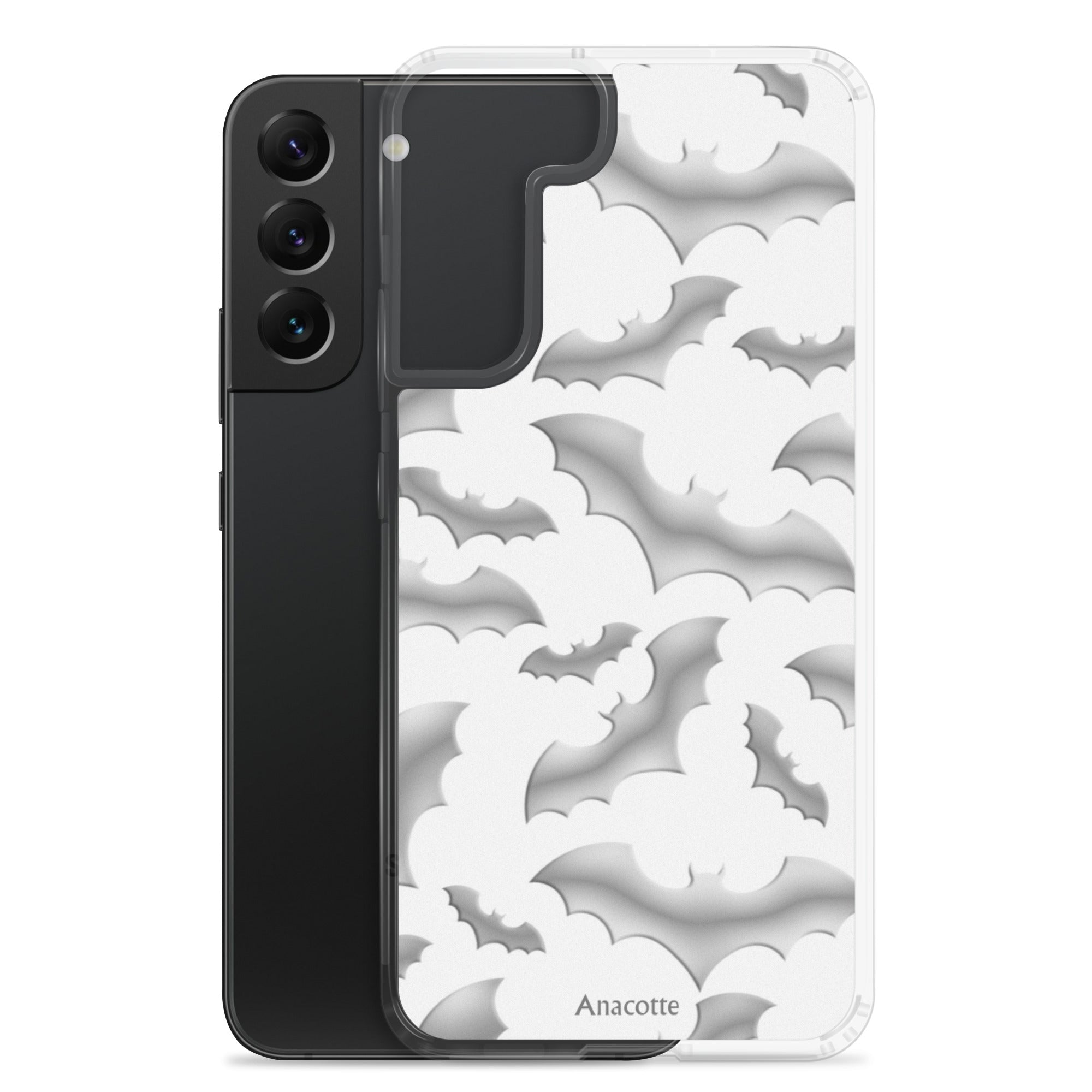 Samsung Case Halloween Bat White Anacotte