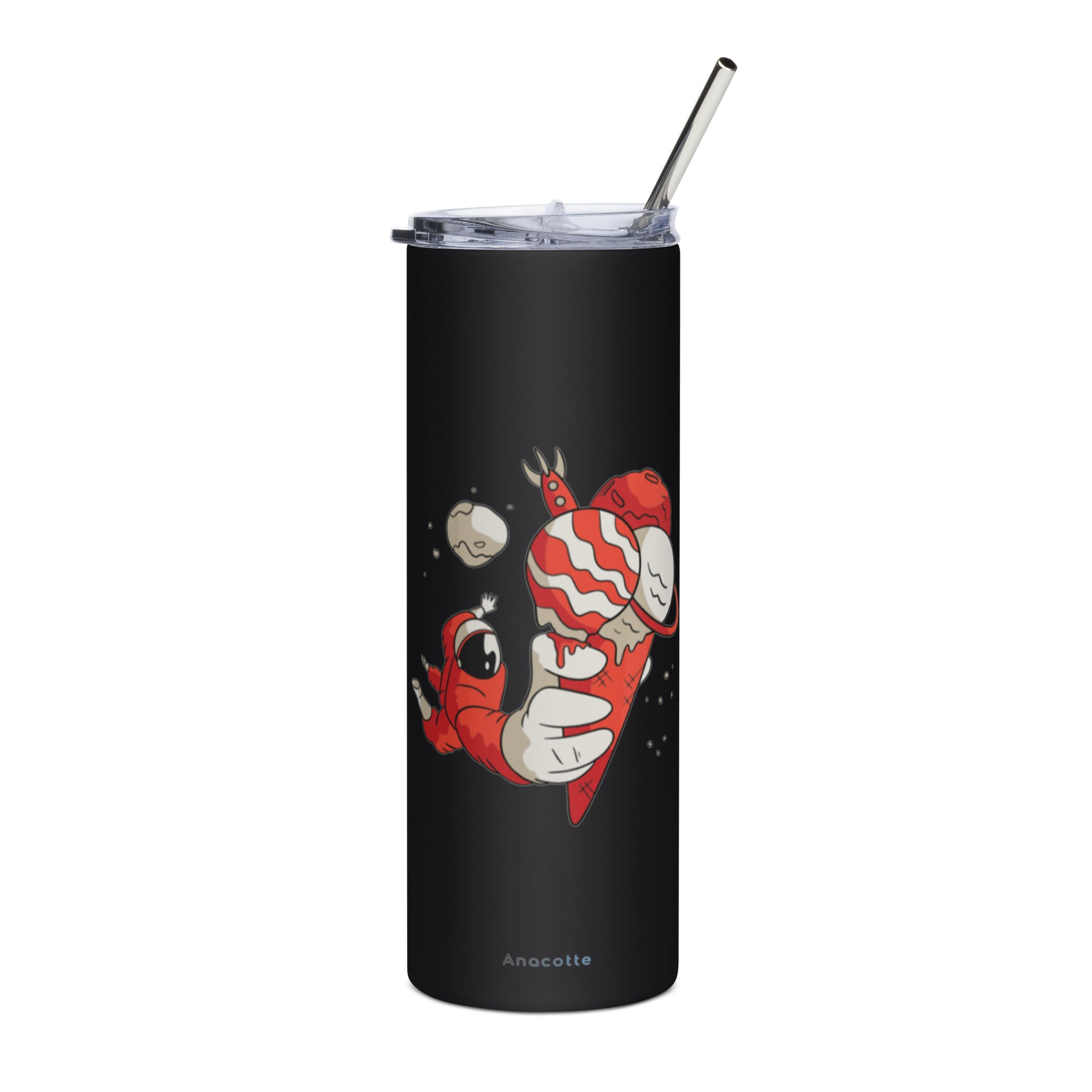 Stainless steel ice cream tumbler