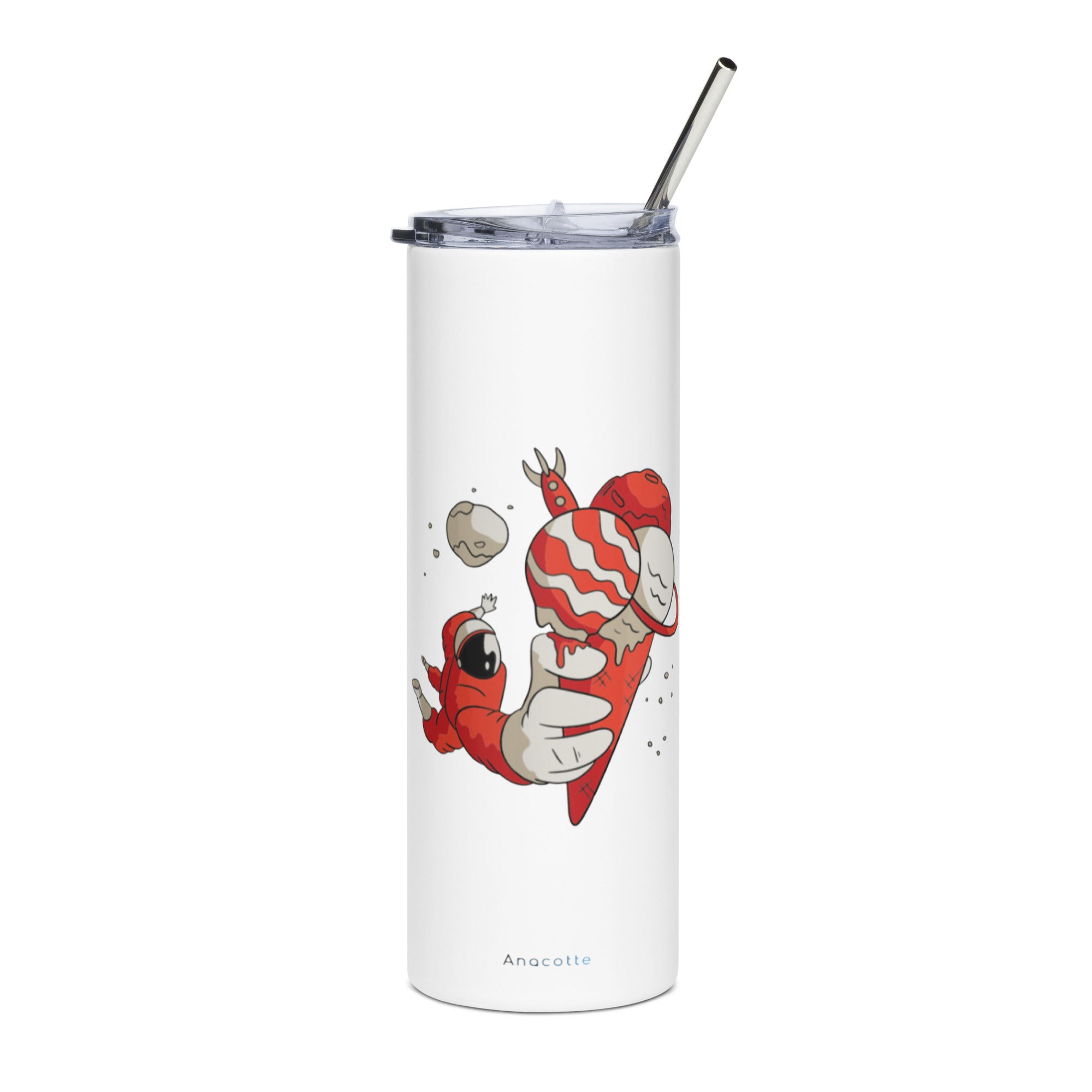 Stainless steel ice cream tumbler