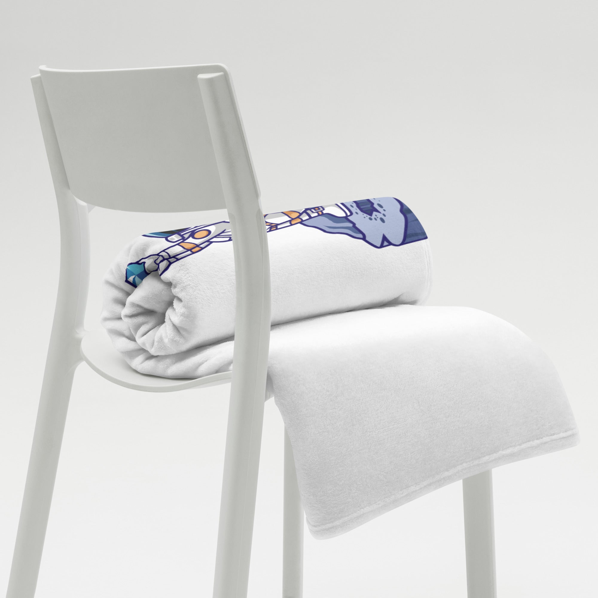 Anacotte Astronaut Throw Blanket