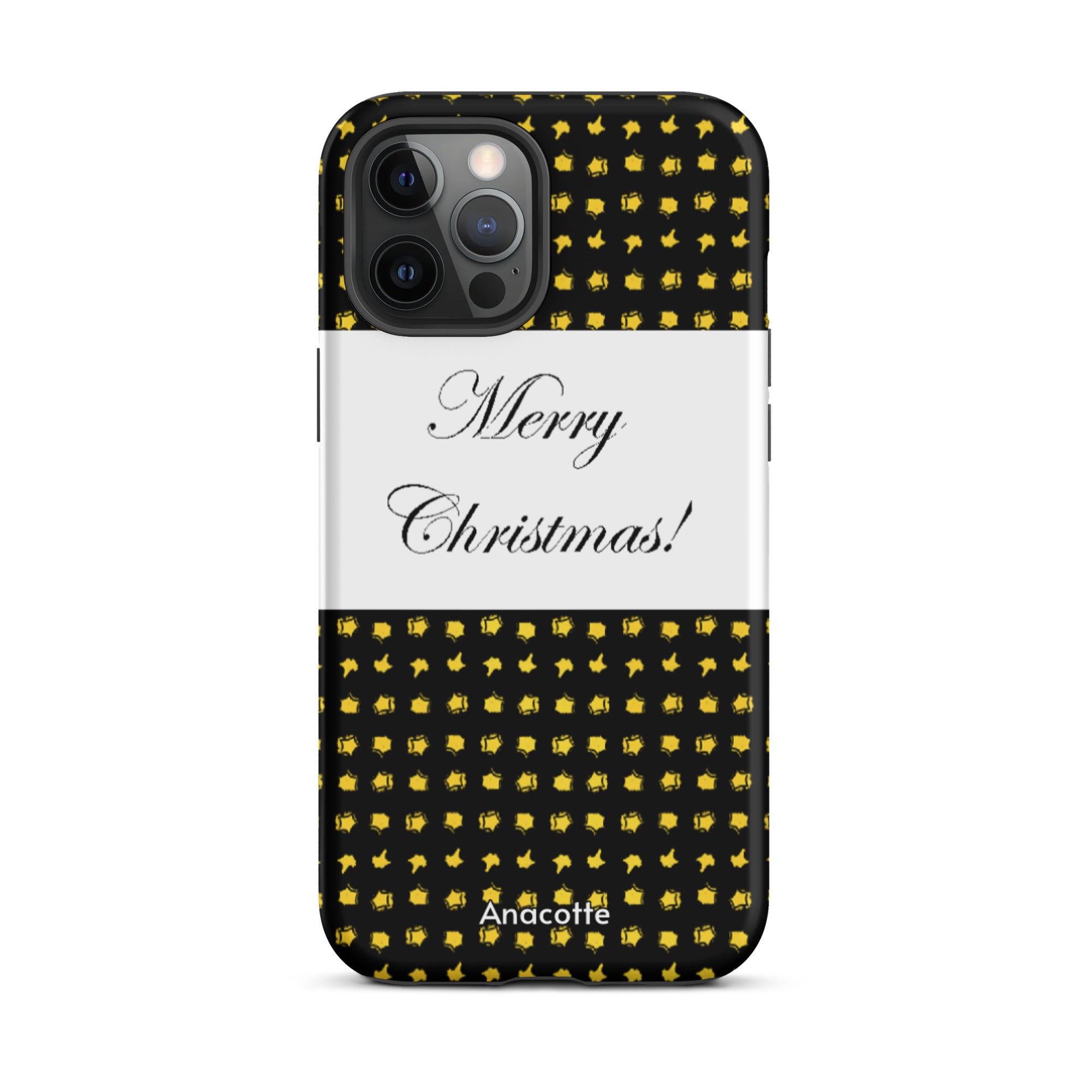 iPhone 14, 13, 12, 11 Christmas Theme iPhone Cases Star Anacotte