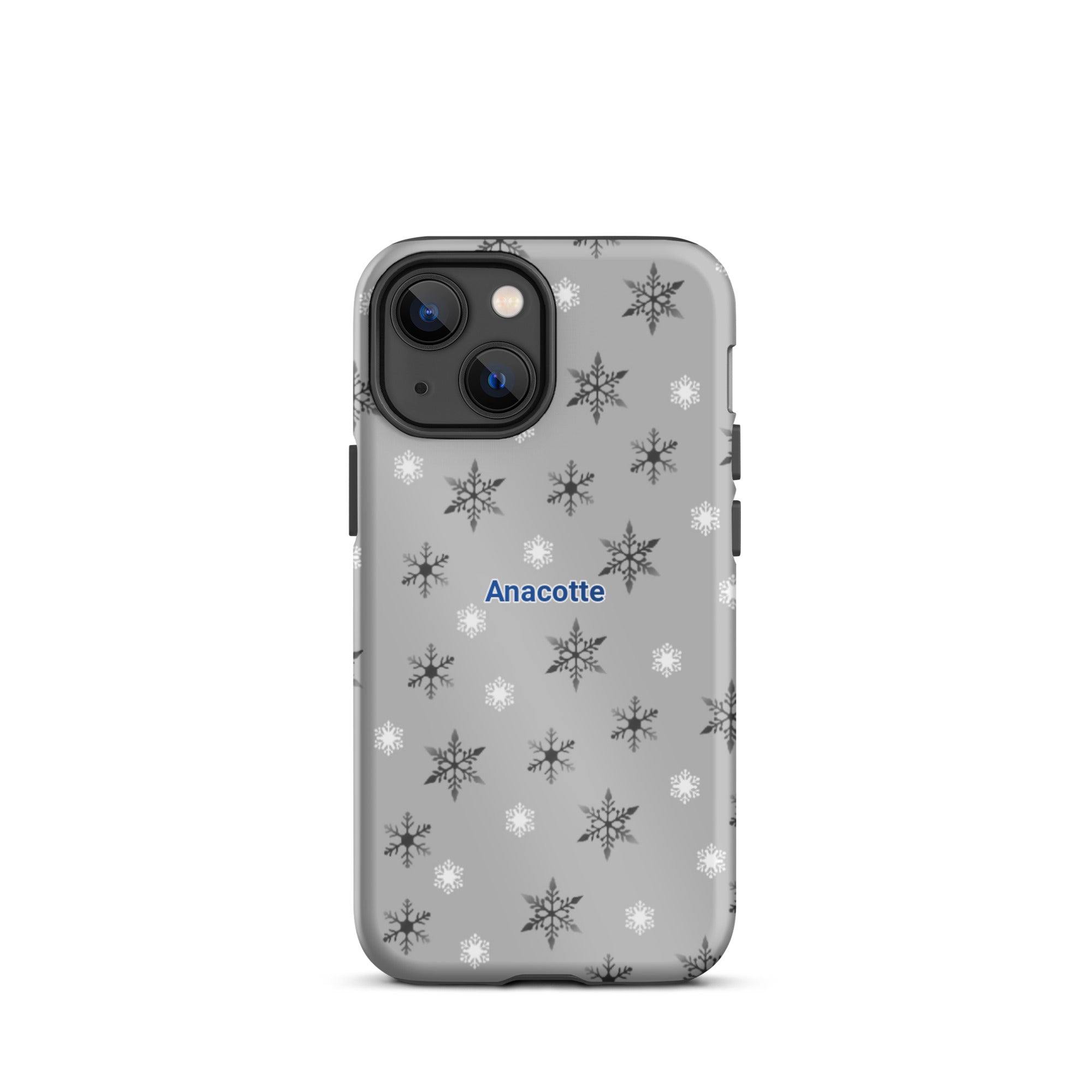 iPhone 14, 13, 12, 11 Christmas Theme iPhone Cases gray Anacotte