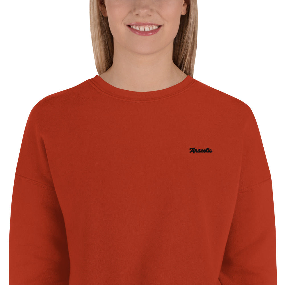 Anacotte FW22 Women Crop Sweatshirt