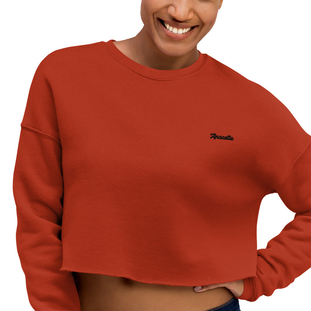 Anacotte FW22 Women Crop Sweatshirt