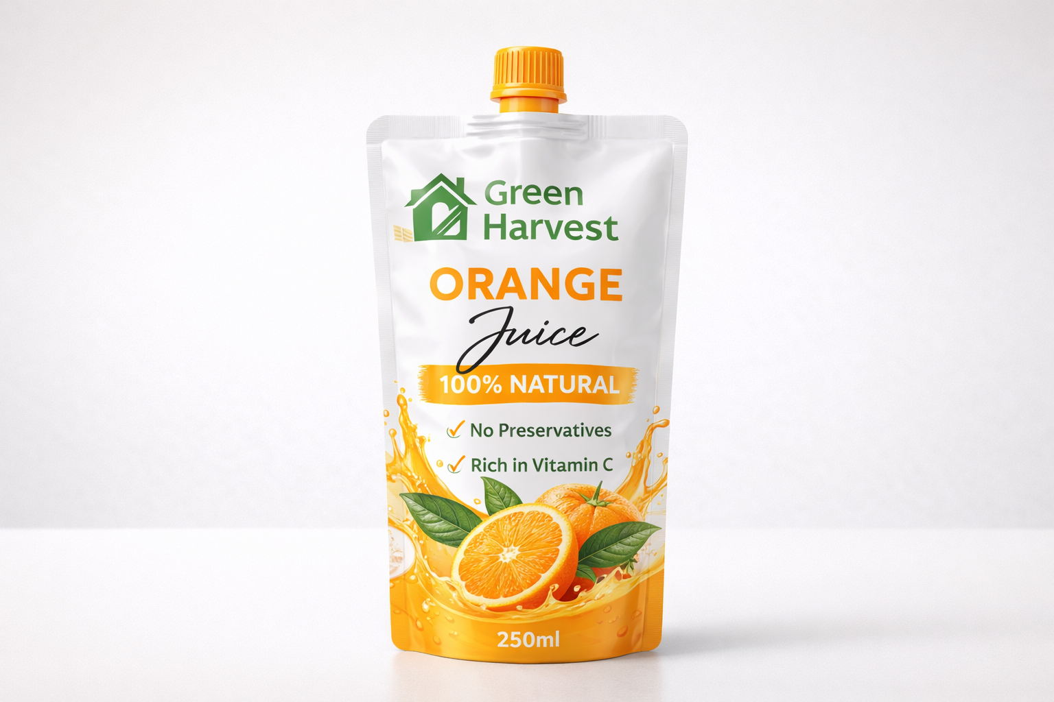 Custom Juice Pouch Packaging | Spout Pouches for Liquid Products
