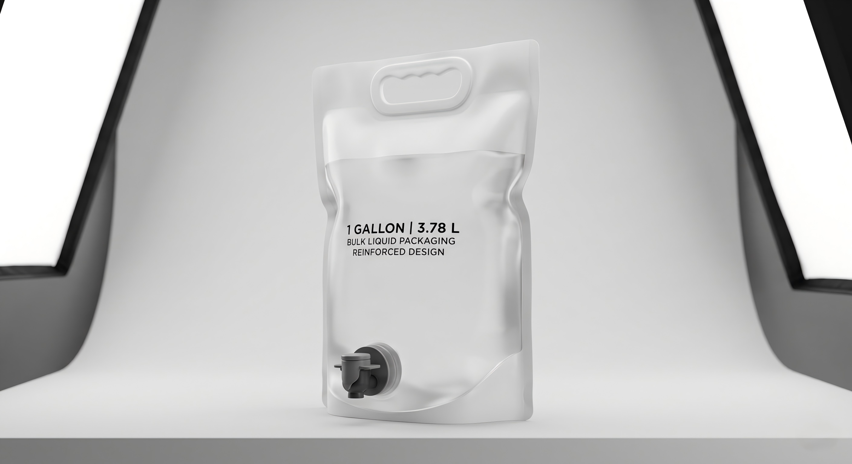 1 Gallon Bulk Liquid Spout Pouch | Heavy-Duty Flexible Packaging