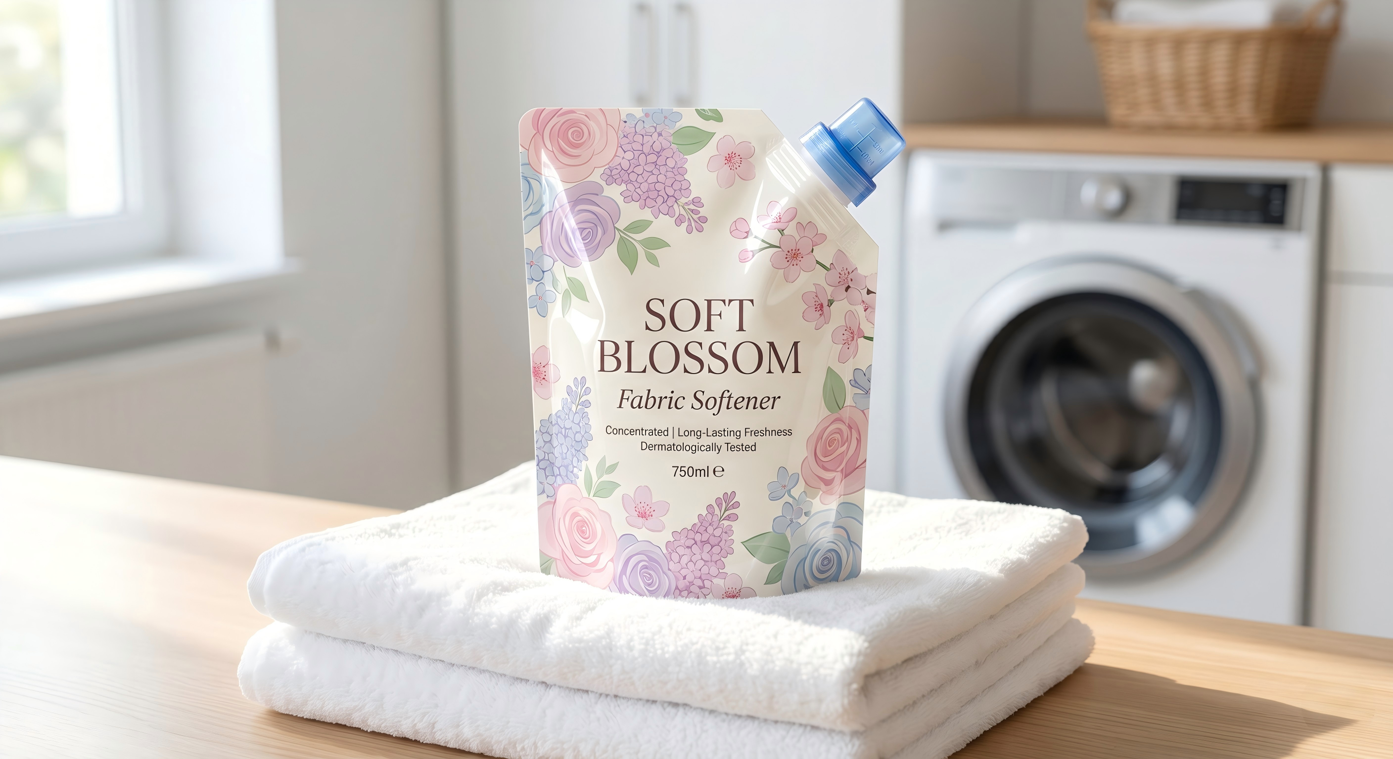 Fabric Softener Spout Pouch | Household Liquid Packaging