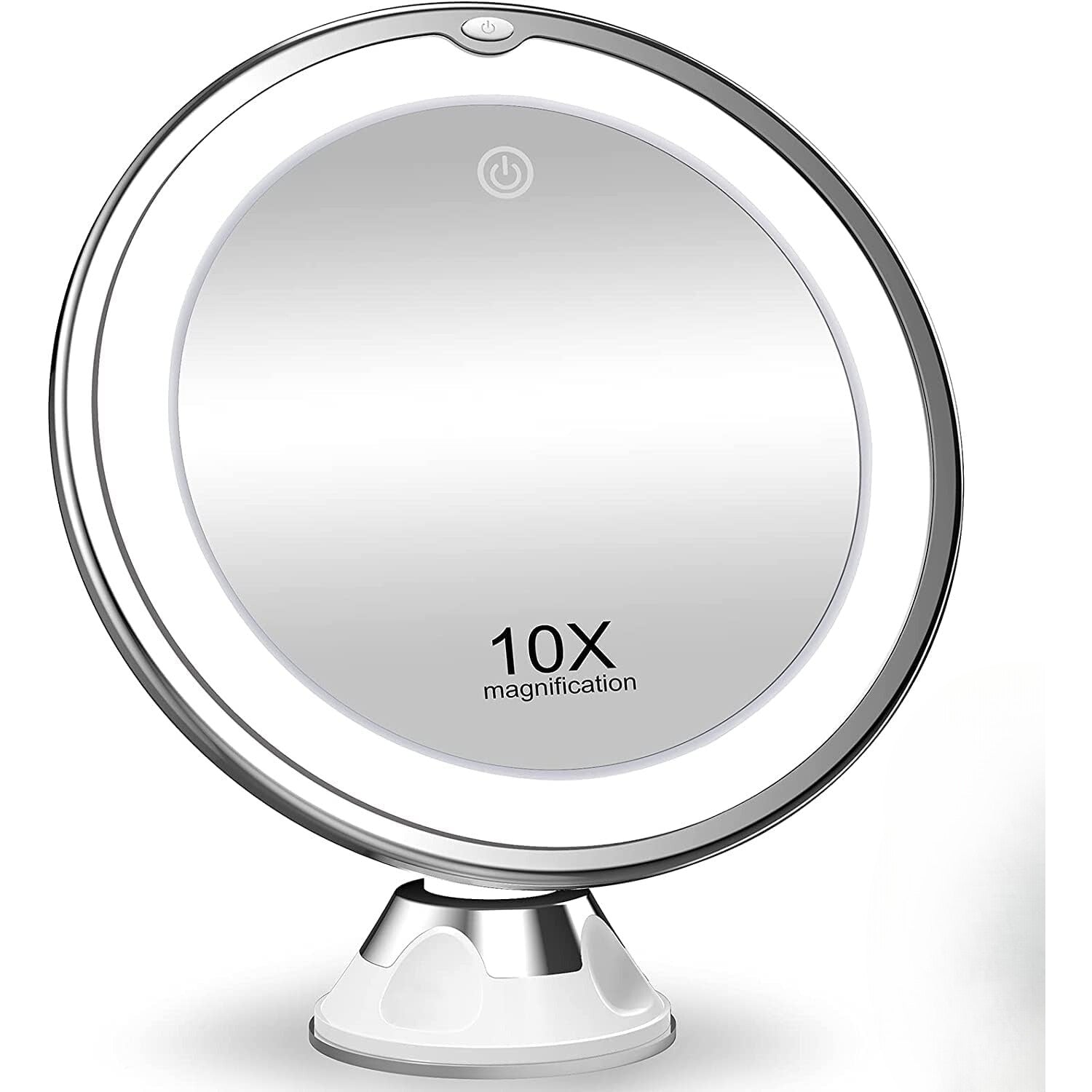 10X Magnifying LED Lighted Makeup Vanity Mirror