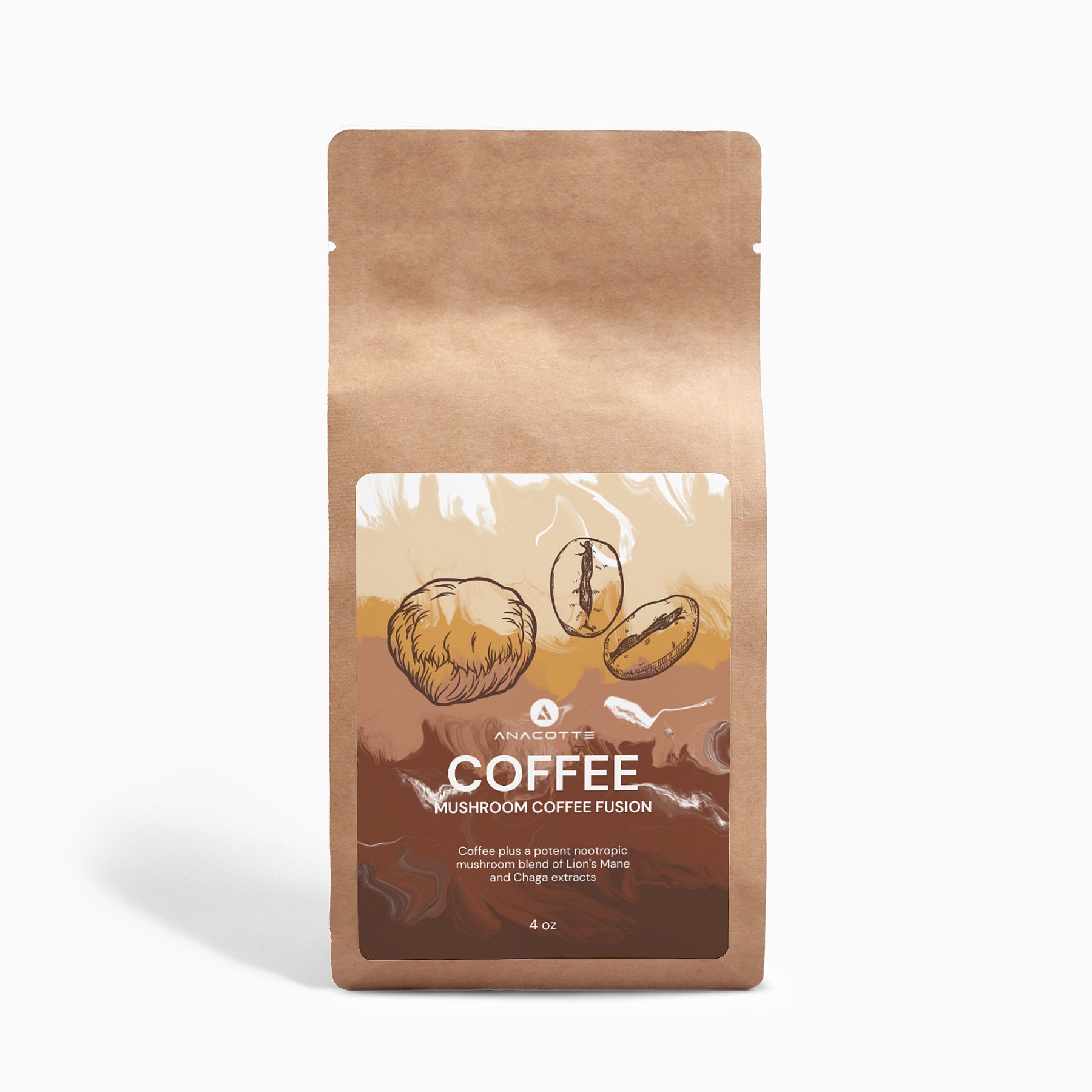 Anacotte Mushroom Coffee Fusion - 4oz