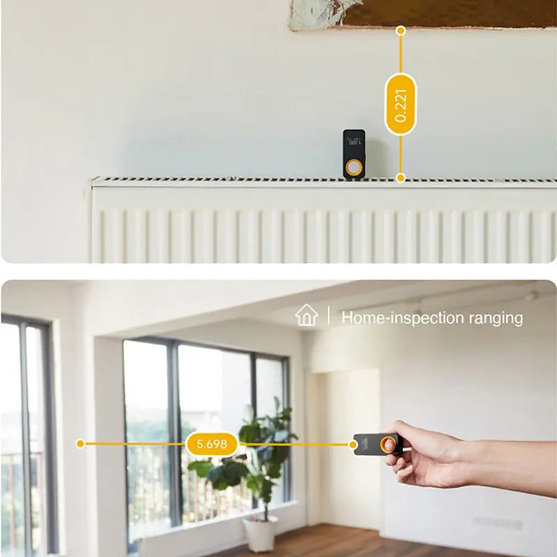 Anacotte Laser Tape Measure, Smart Laser Rangefinder, Intelligent, 30M, OLED Display, Laser Distance Meter, Connect To Mobile Phone Anacotte
