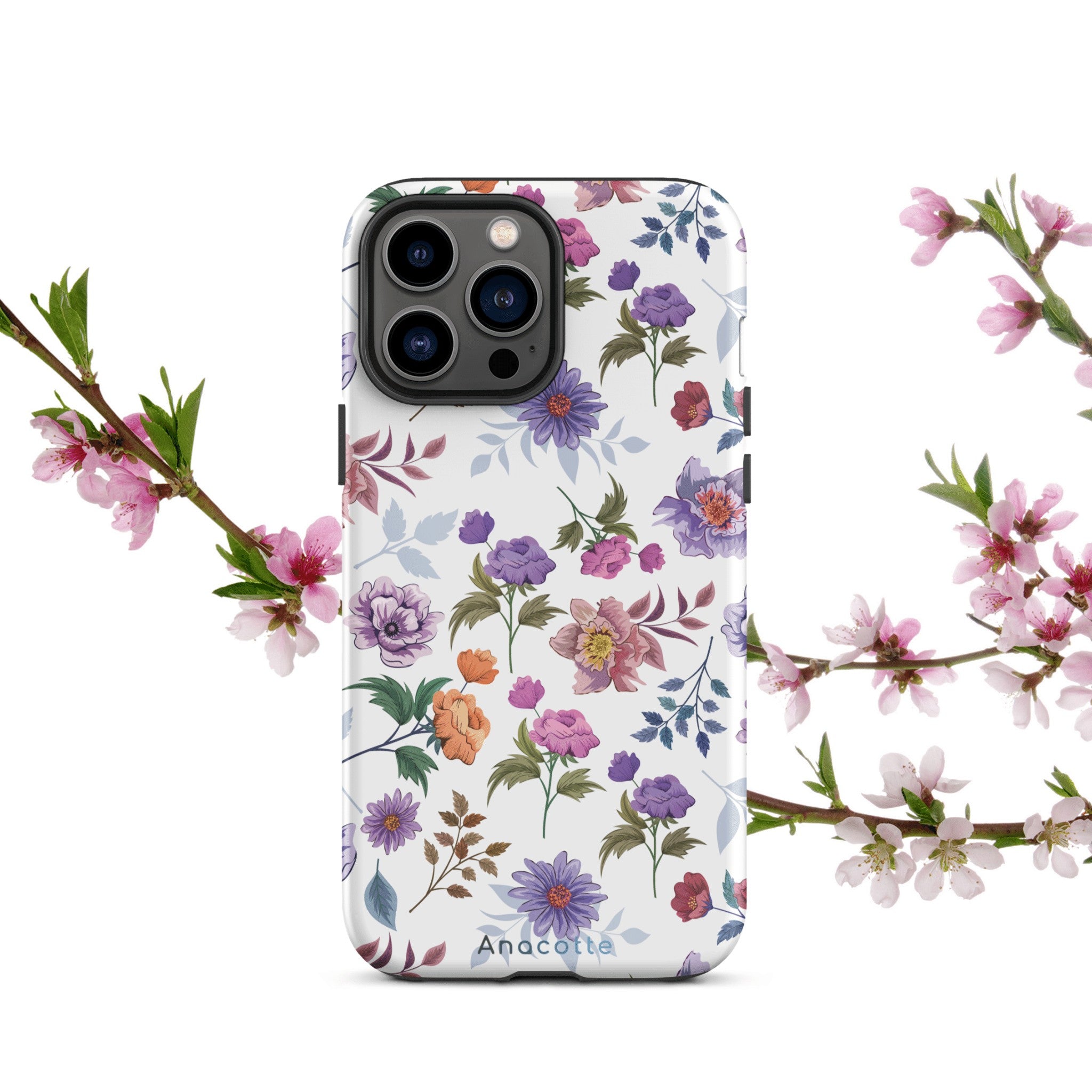 Anacotte Stylish Cute Floral iPhone Case Anacotte