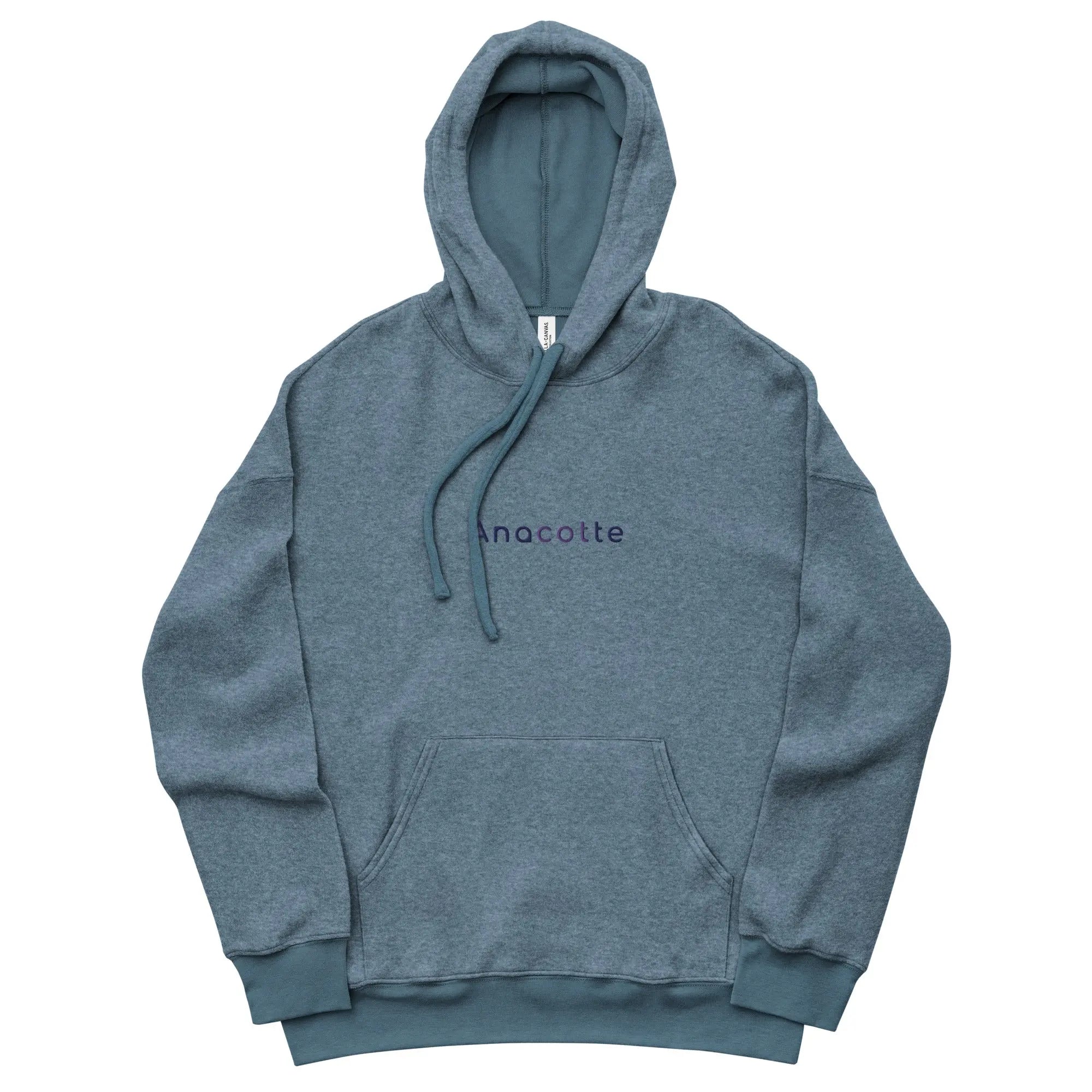 Anacotte Unisex sueded fleece hoodie Anacotte