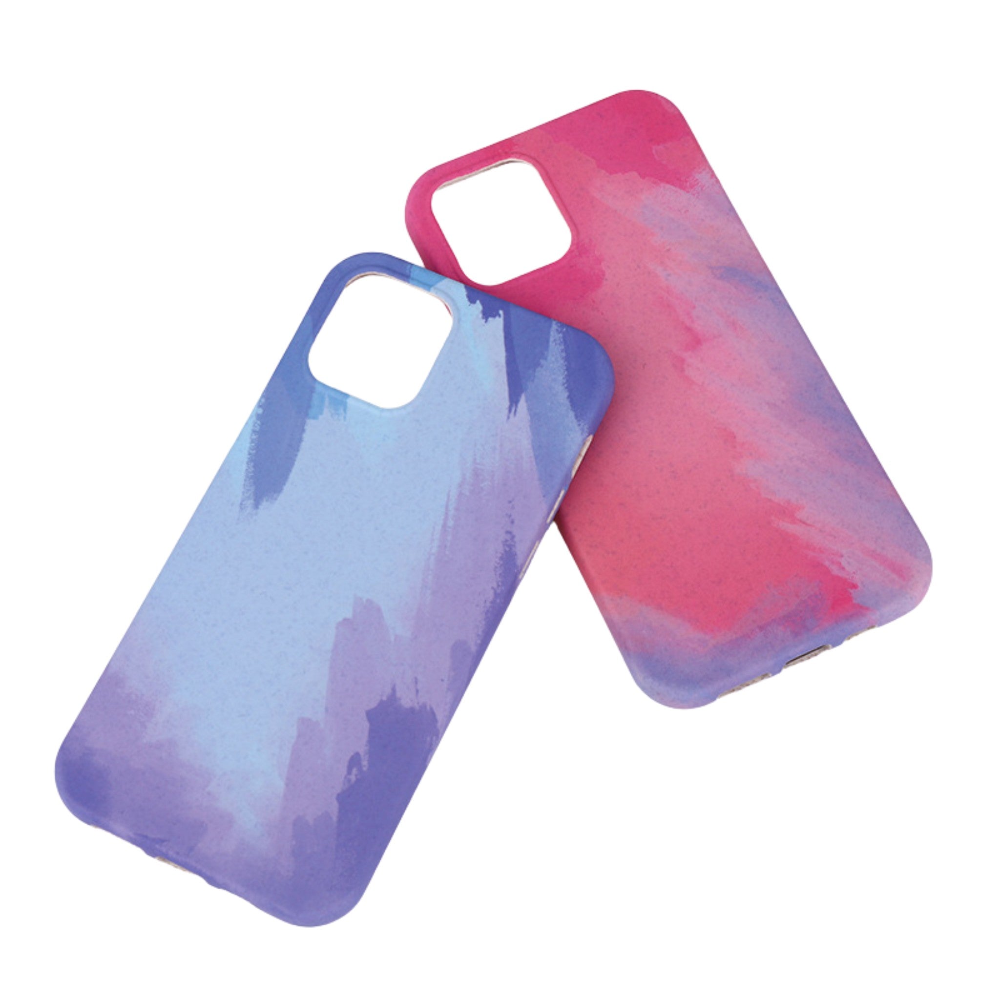 Biodegradable Frosted Oil Painting Phone Case Anacotte