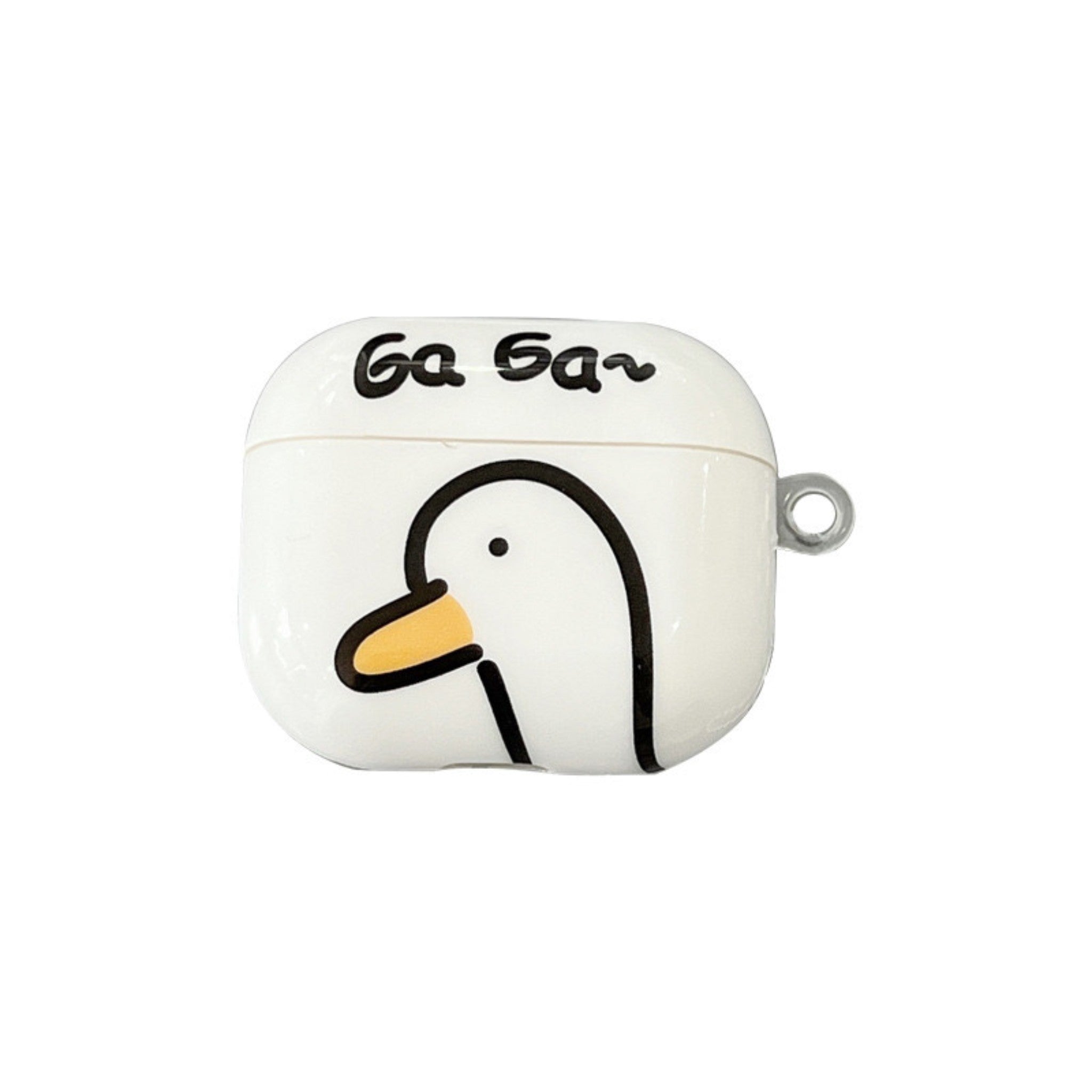 Goods suitable for airpods3 earphone shell cartoon duck IMD soft shell AirPo  ds2 generation Pro apple bluetooth protective cover Anacotte