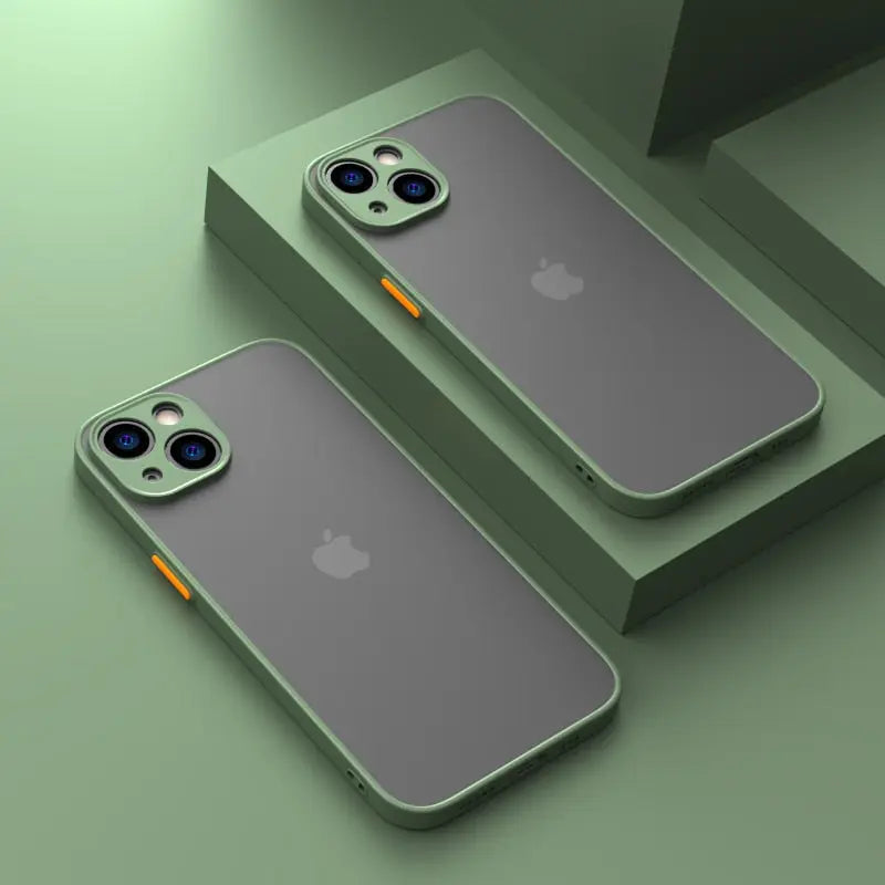 Luxury Silicone Shockproof Matte Phone Case Anacotte