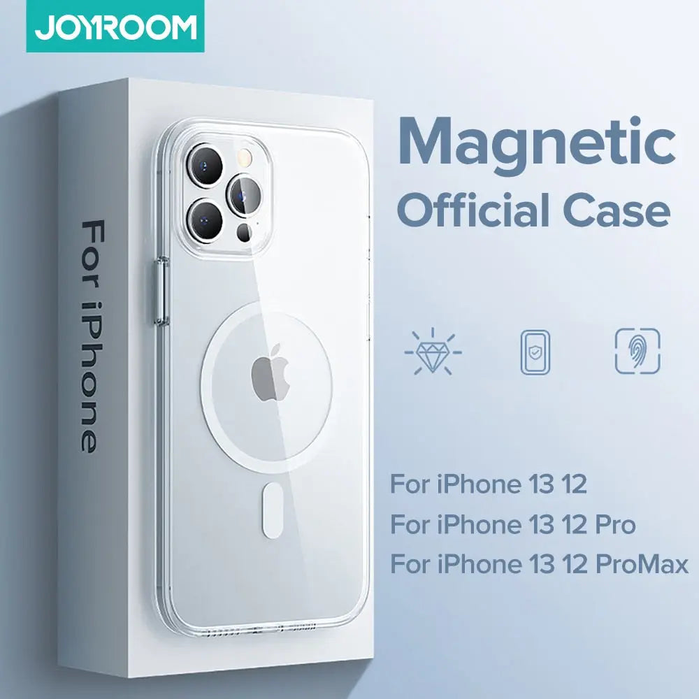 Magnetic Transparent iPhone Case Anacotte