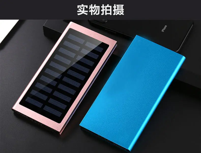 Portable 20000mAh Solar Power Bank Anacotte